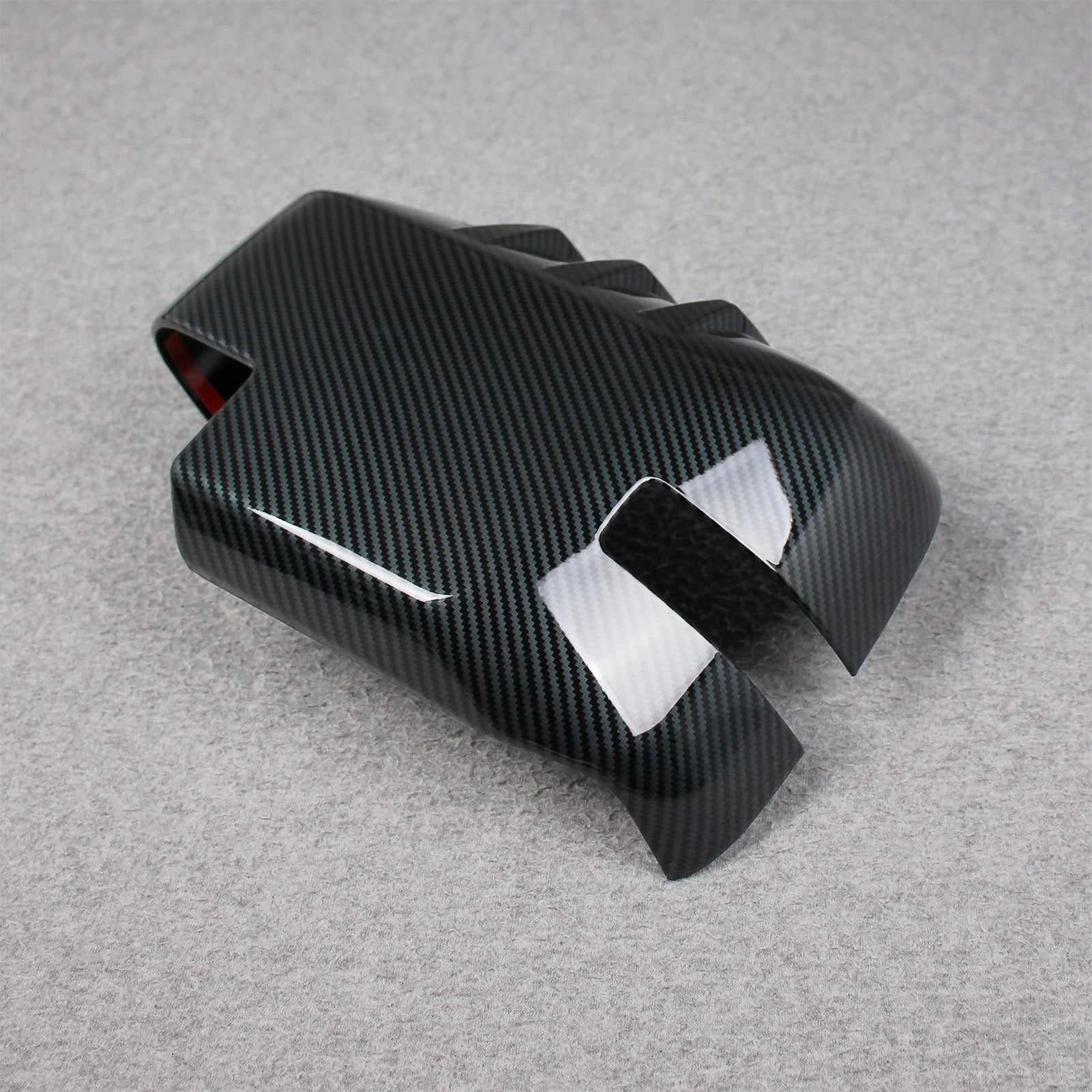 Fit Ford Bronco 2023 2024 2025 Rear View Mirror Cover Trims Carbon Fiber Pattern