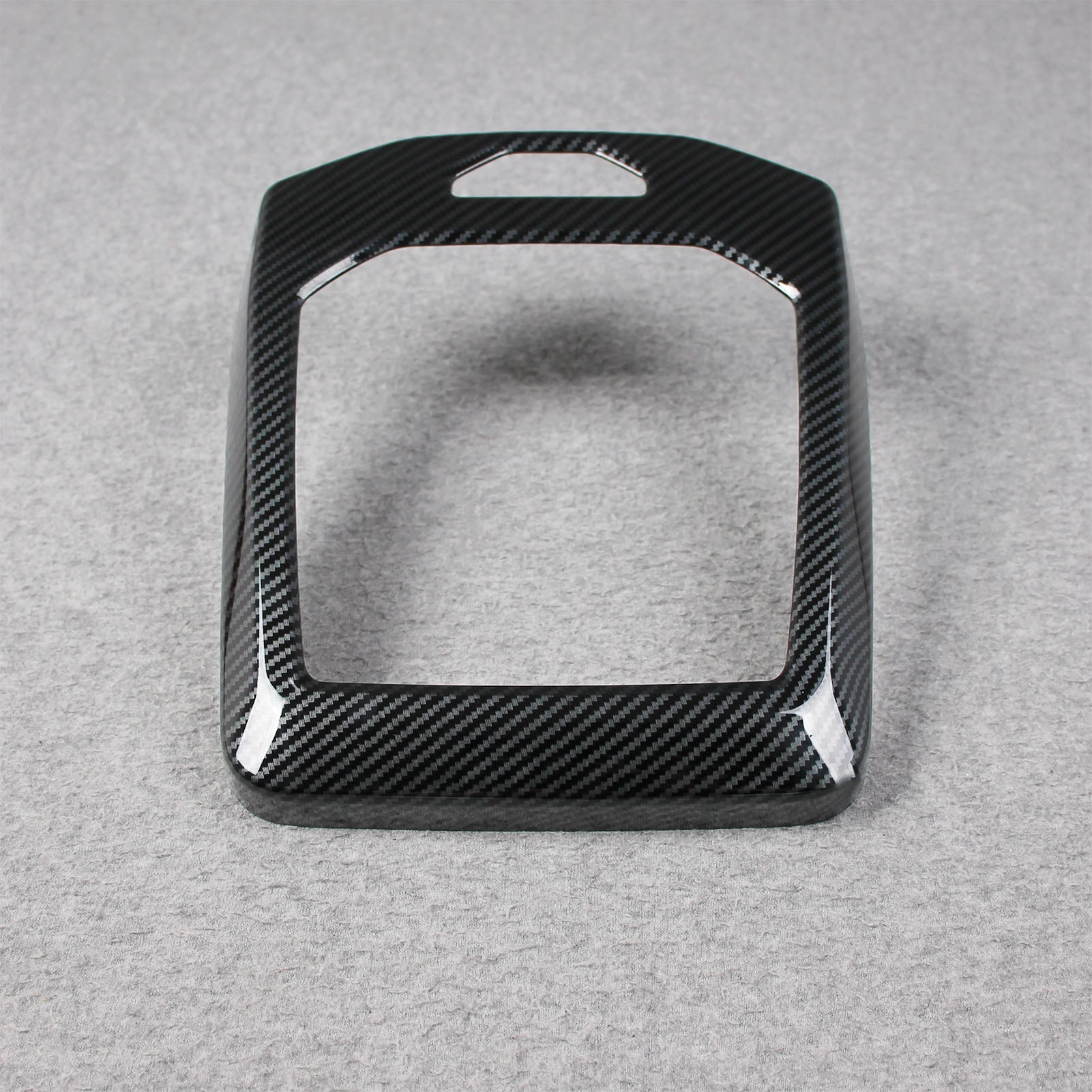 Fit for BMW 5 Series Sedan (G60) 530i 540i 2024 2025 Front Center Console Dashboard Panel Trim Carbon Fiber Pattern