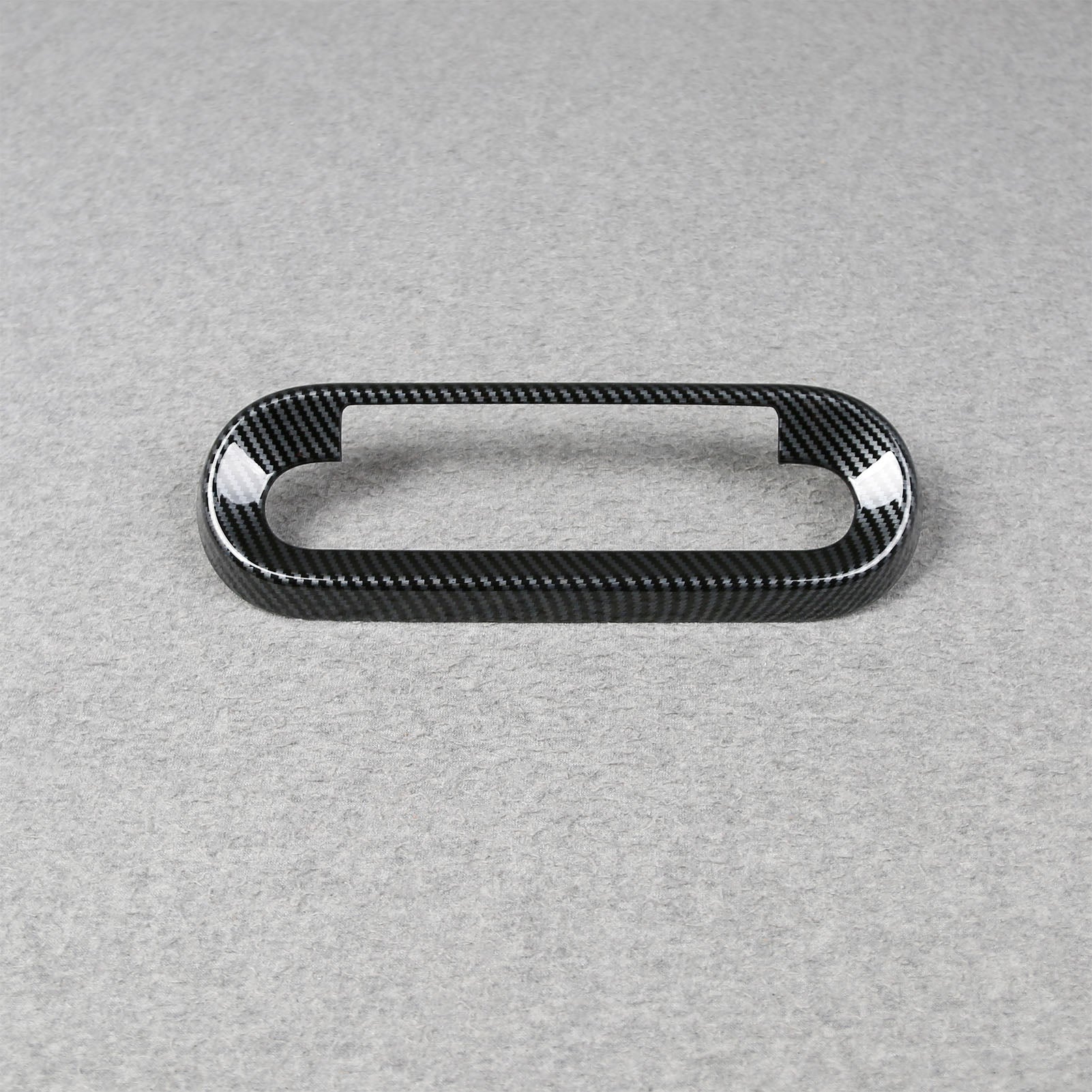 For 2025 2026 MINI COOPER/MINI COOPER S Interior Front Center Console Air Vent Cover Trims Carbon Fiber Black
