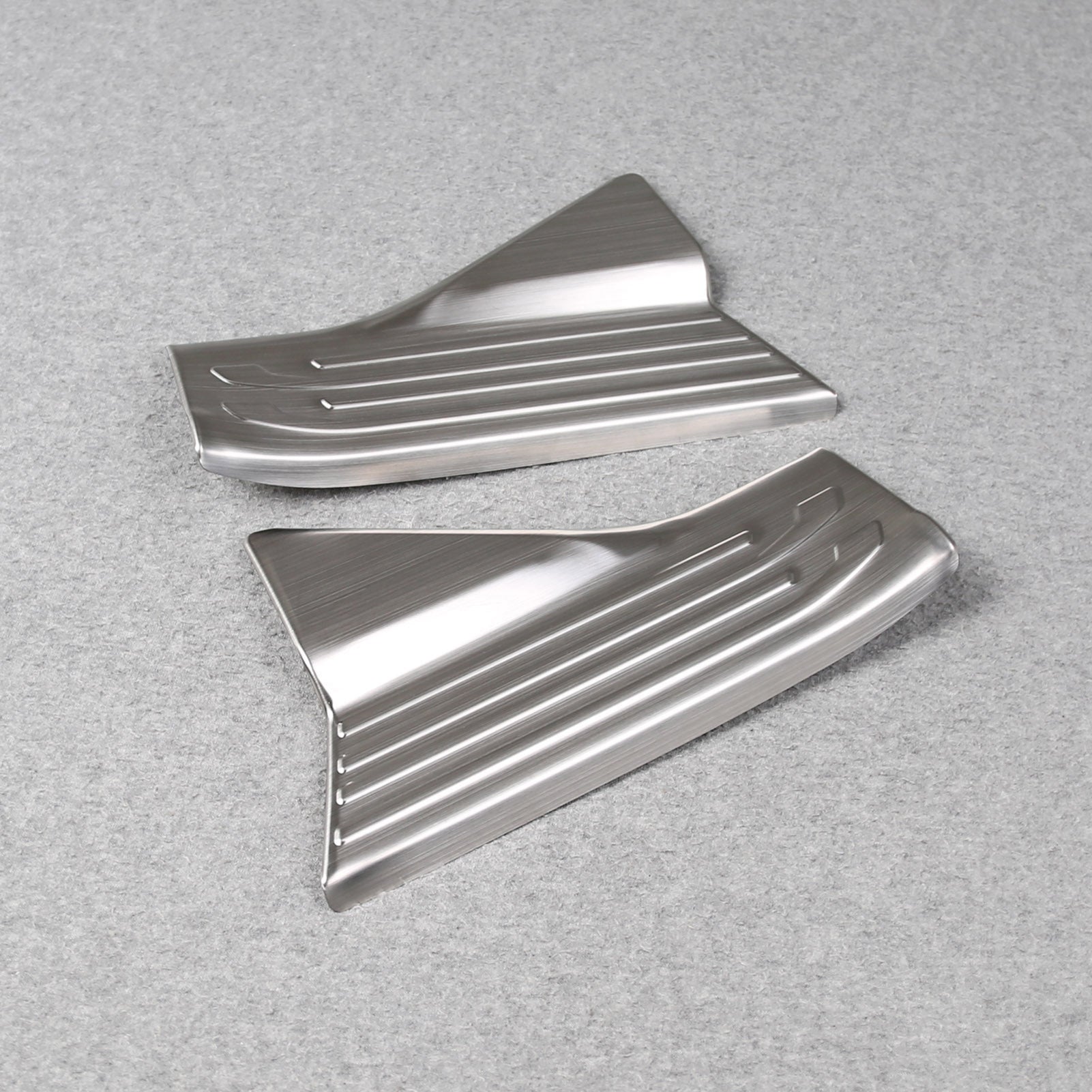 Fit for Toyota 4Runner 2025 2026 Inside Door Sill Scuff Plate Guard Cover Trims Stainless Steel