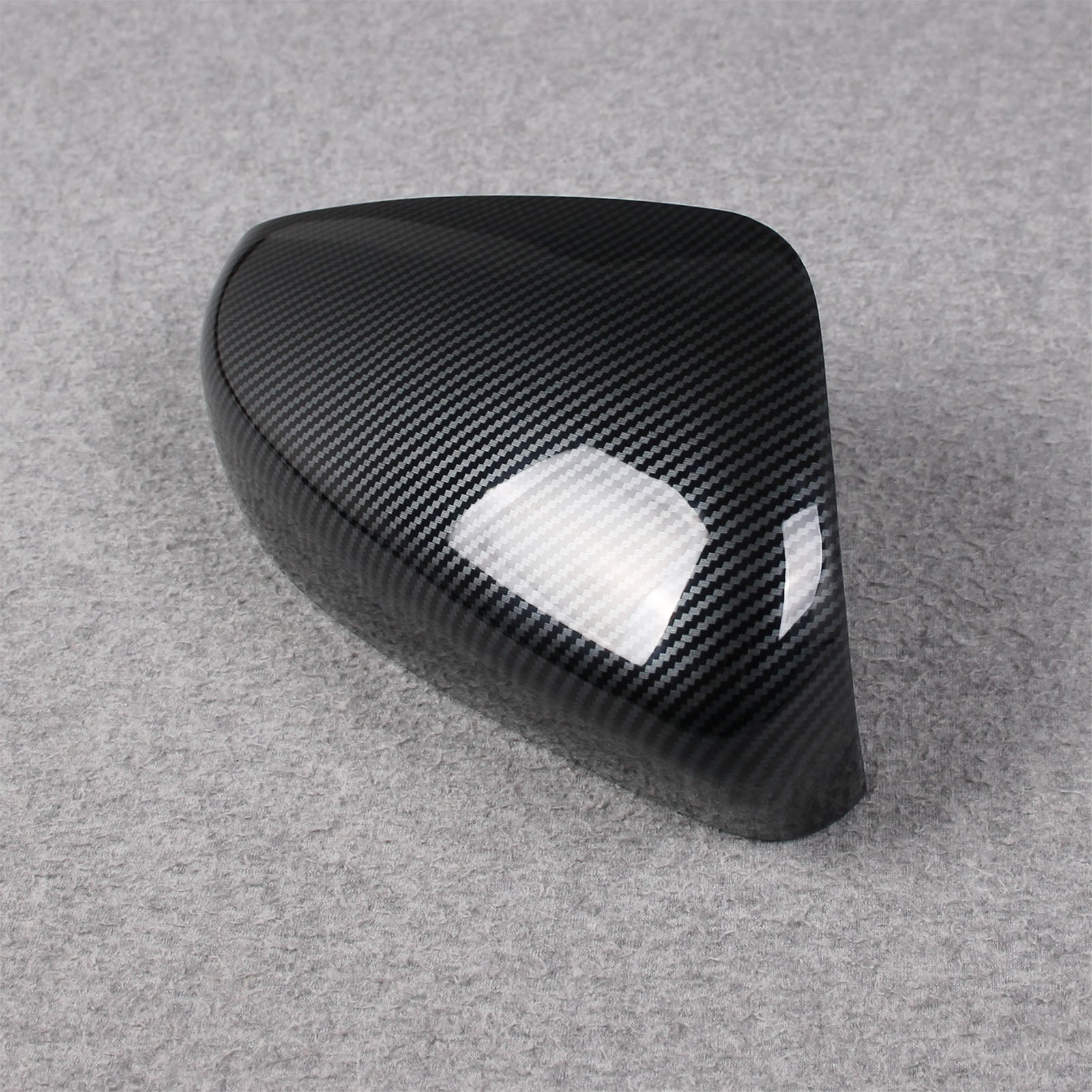 Fit for Subaru Crosstrek 2024 Rear View Mirror Guard Cover Trims Carbon Fiber Pattern