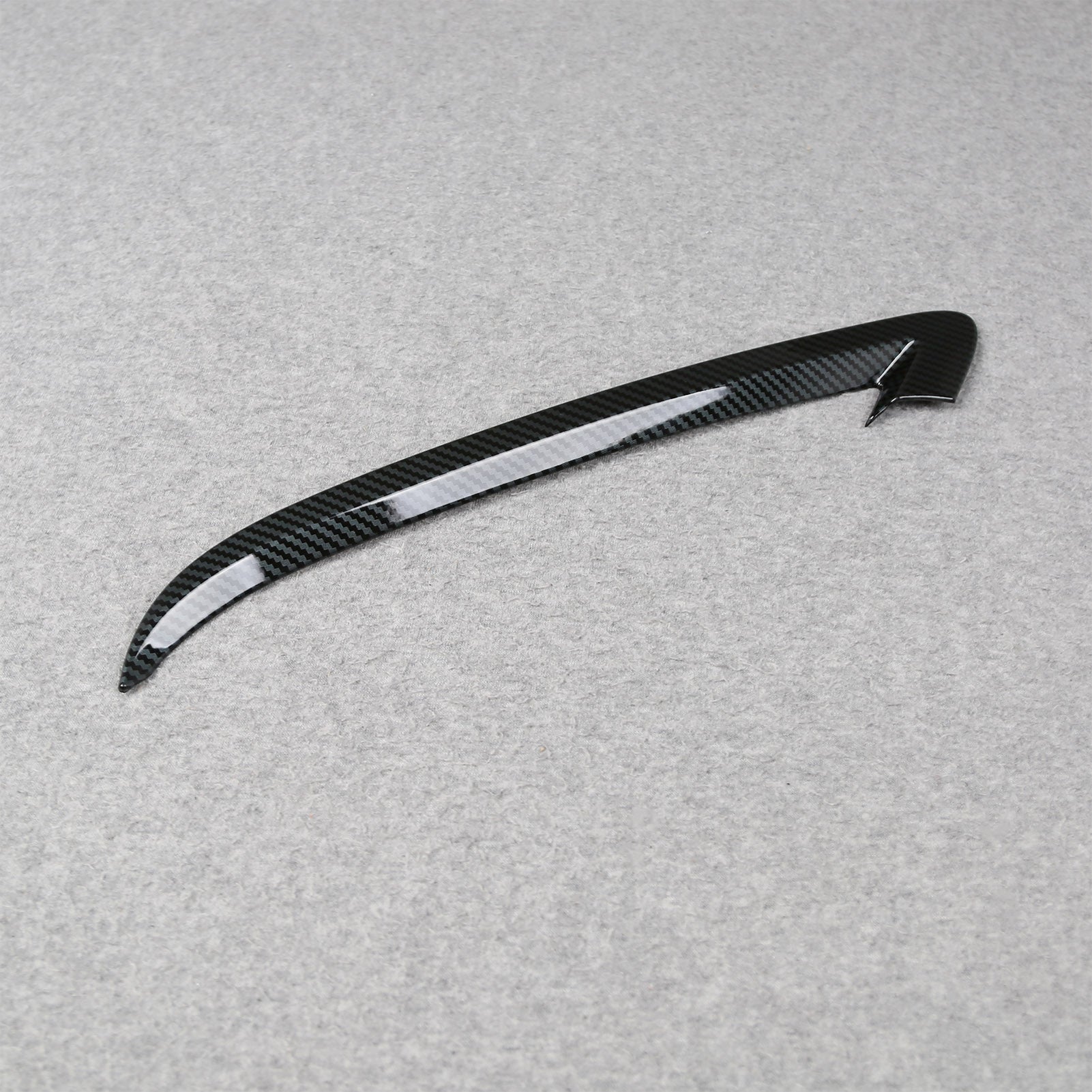 Fit for Ford New Mustang 2024 2025 2026 Rear Fog Light Cover Trims Carbon Fiber Pattern Design