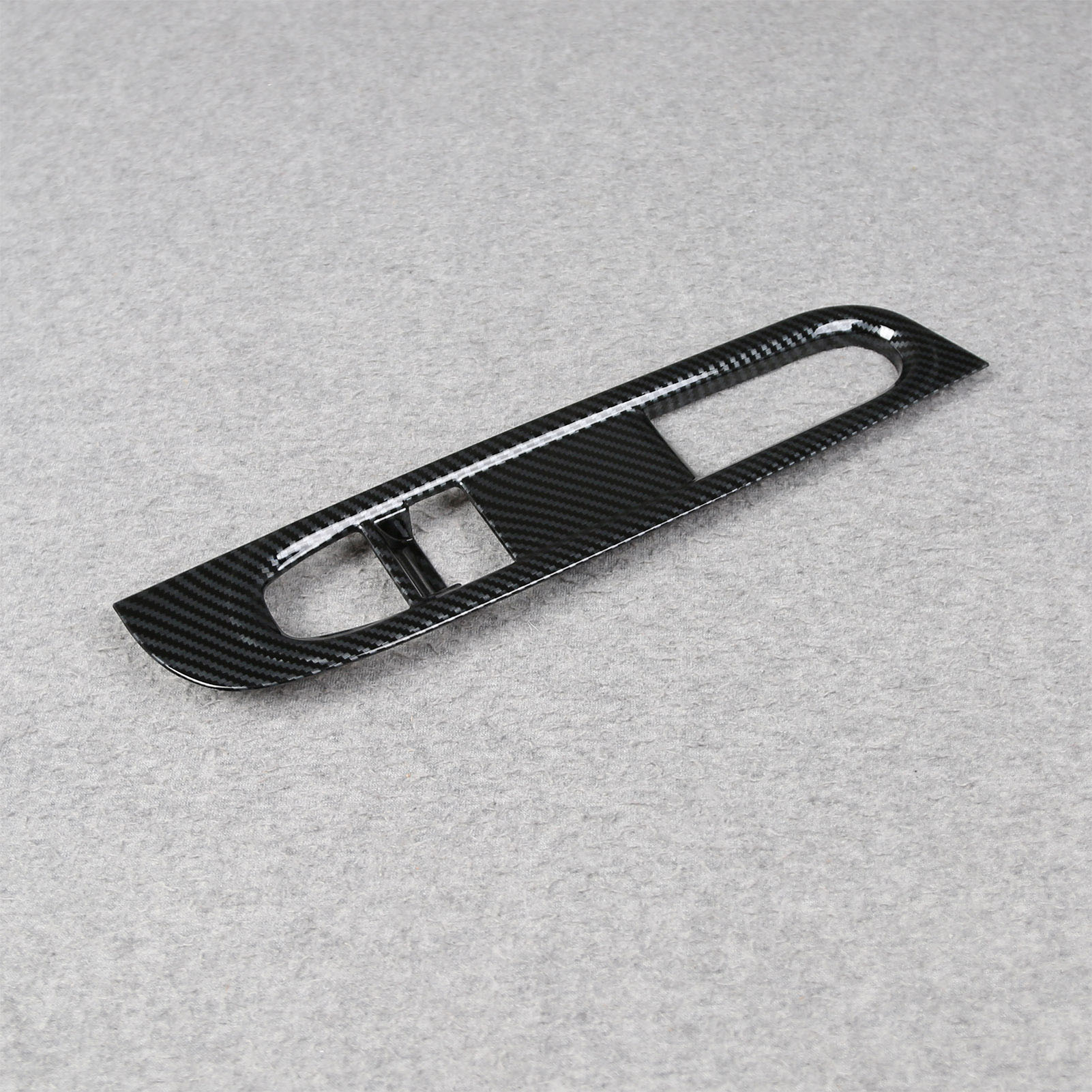 Fit for 2025 2026 New MINI Cooper/MINI Cooper S Interior Window Switch Plate Panel Cover Trims Carbon Fiber Pattern (for 2 Door Model)