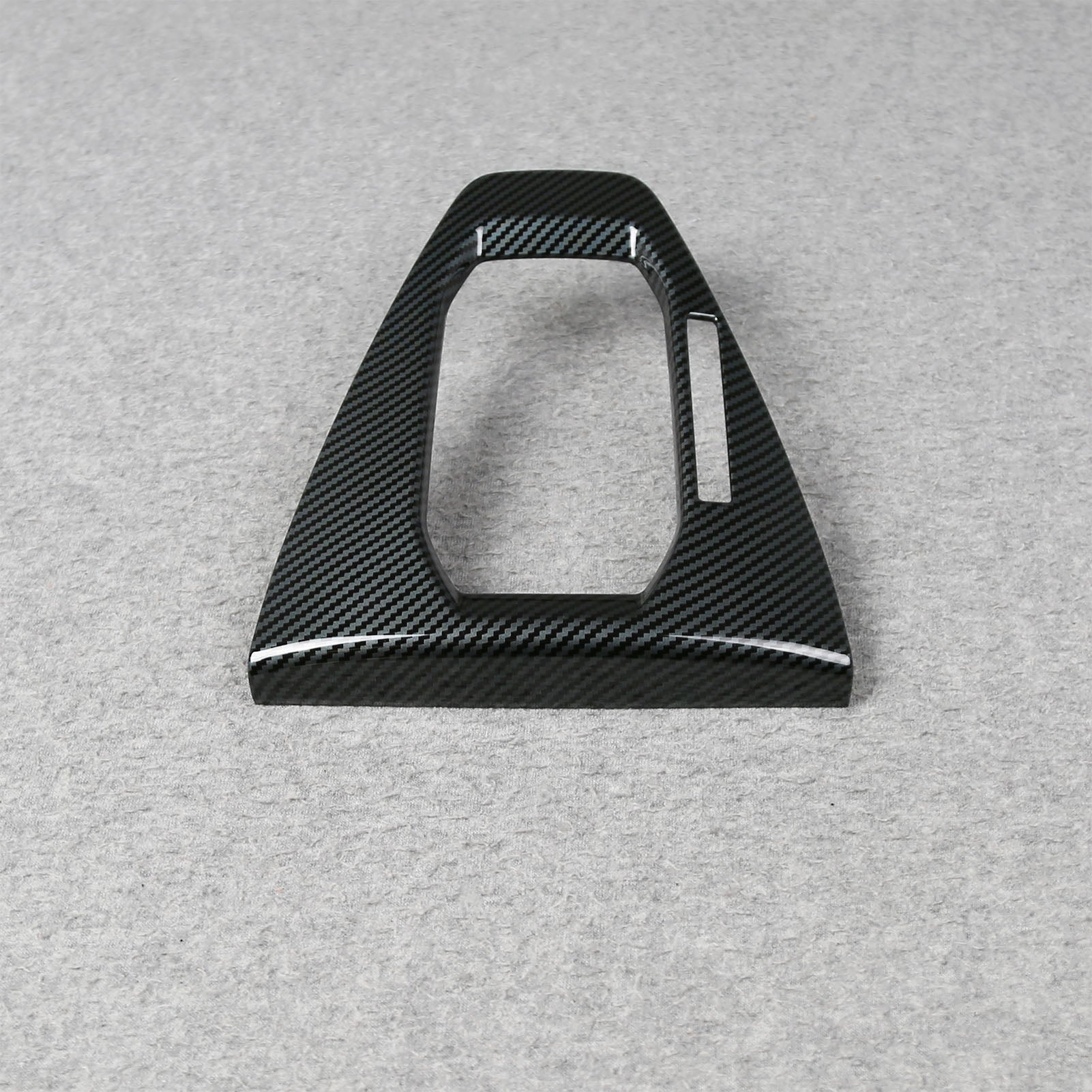 Fit for Ford New Mustang 2024 2025 Interior Front Console Gear Shift Panel Cover Trim Carbon Fiber Pattern