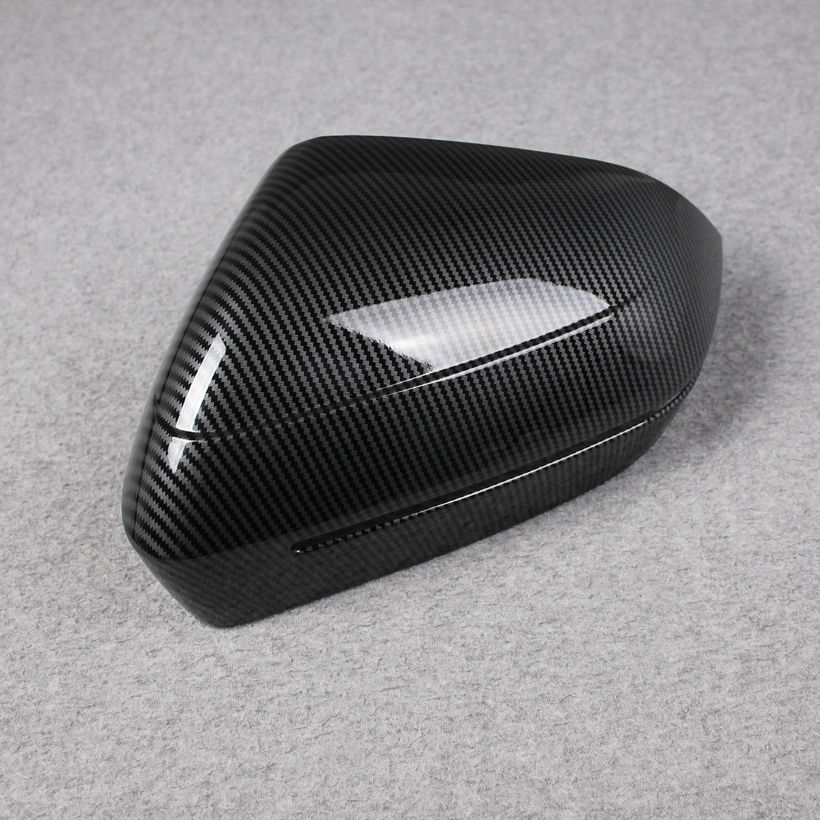 Fit for BMW 5 Series Sedan (G60) 530i 540i 2024 2025 Rear View Mirror Cover Trims Carbon Fiber Pattern