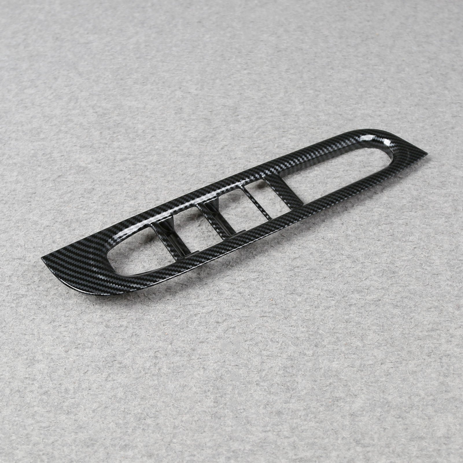 Fit for 2025 2026 New MINI Cooper/MINI Cooper S Interior Window Switch Plate Panel Cover Trims Carbon Fiber Pattern (for 4 Door Model)