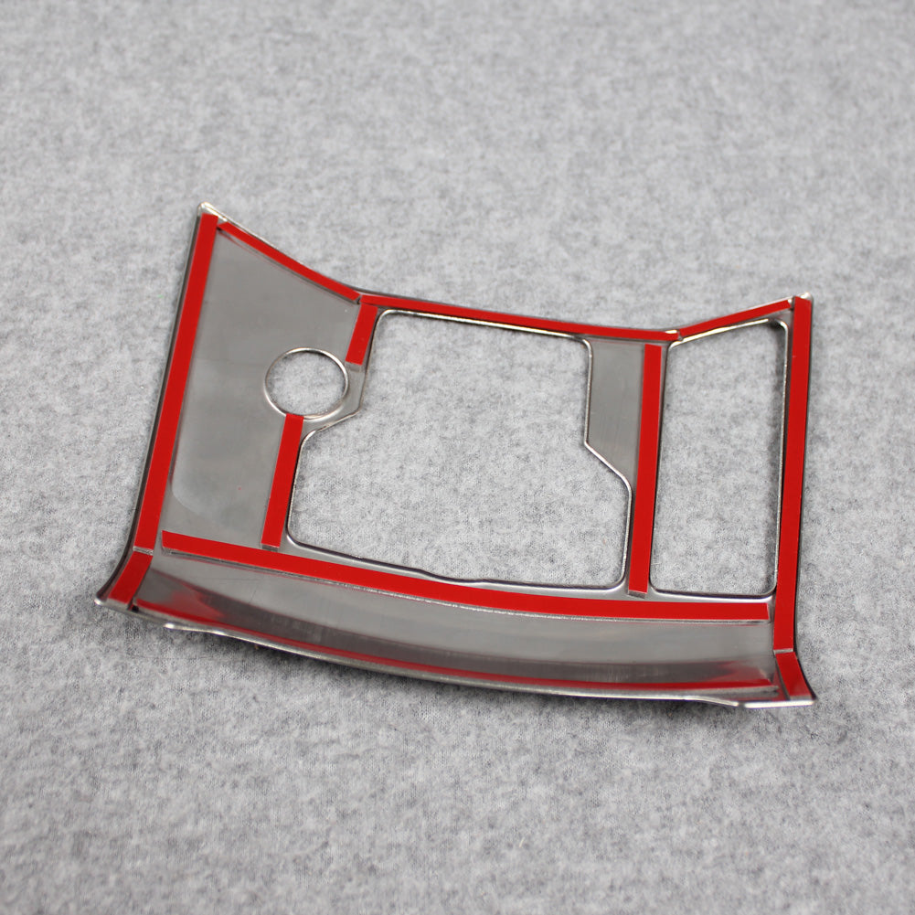 Fit For Mazda 2017 2018 2019 2020 2021 2022 2023 2024 2025 CX-5 CX5 Gear Shift Knob Console Media Panel Cover Trim Stainless steel