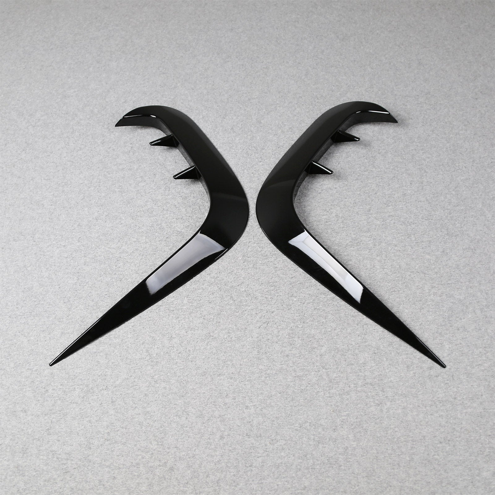 Fit for Ford New Mustang GT Fastback 2024 2025 Front Side Fender Vent Air Outlet Bezel Cover Trims