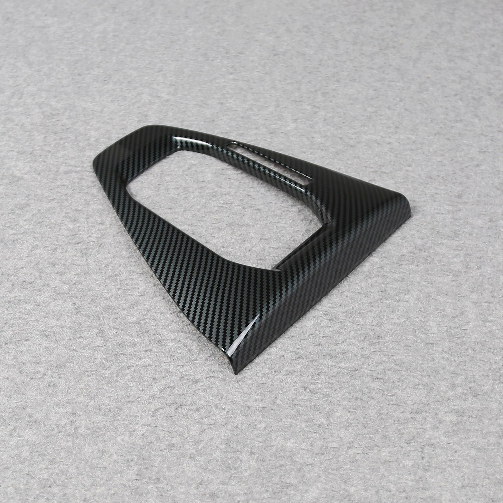 Fit for Ford New Mustang 2024 2025 Interior Front Console Gear Shift Panel Cover Trim Carbon Fiber Pattern