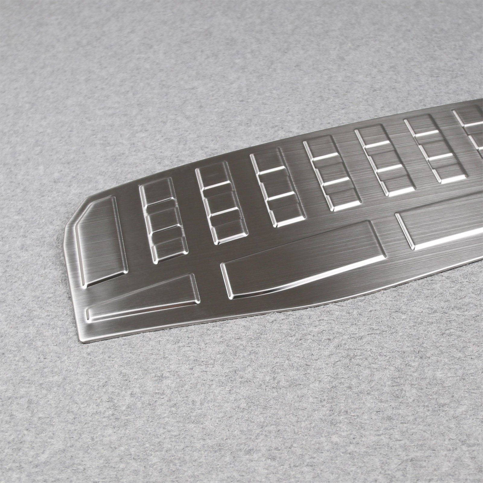 Fit for Toyota 4Runner 2025 2026 Rear Outside Bumper Sill Plate Guard Cover Trim Stainless Steel