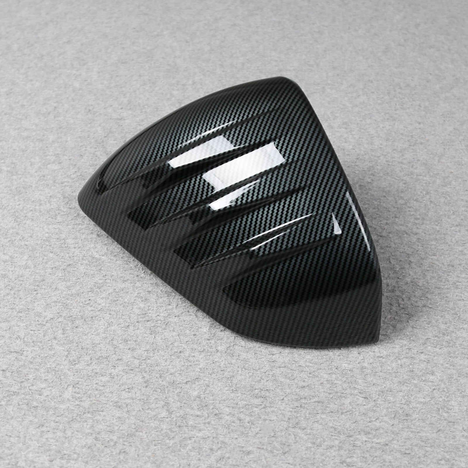 Fit for Ford New Mustang 2024 2025 2026 Rear View Mirror Cover Trims Carbon Fiber Pattern