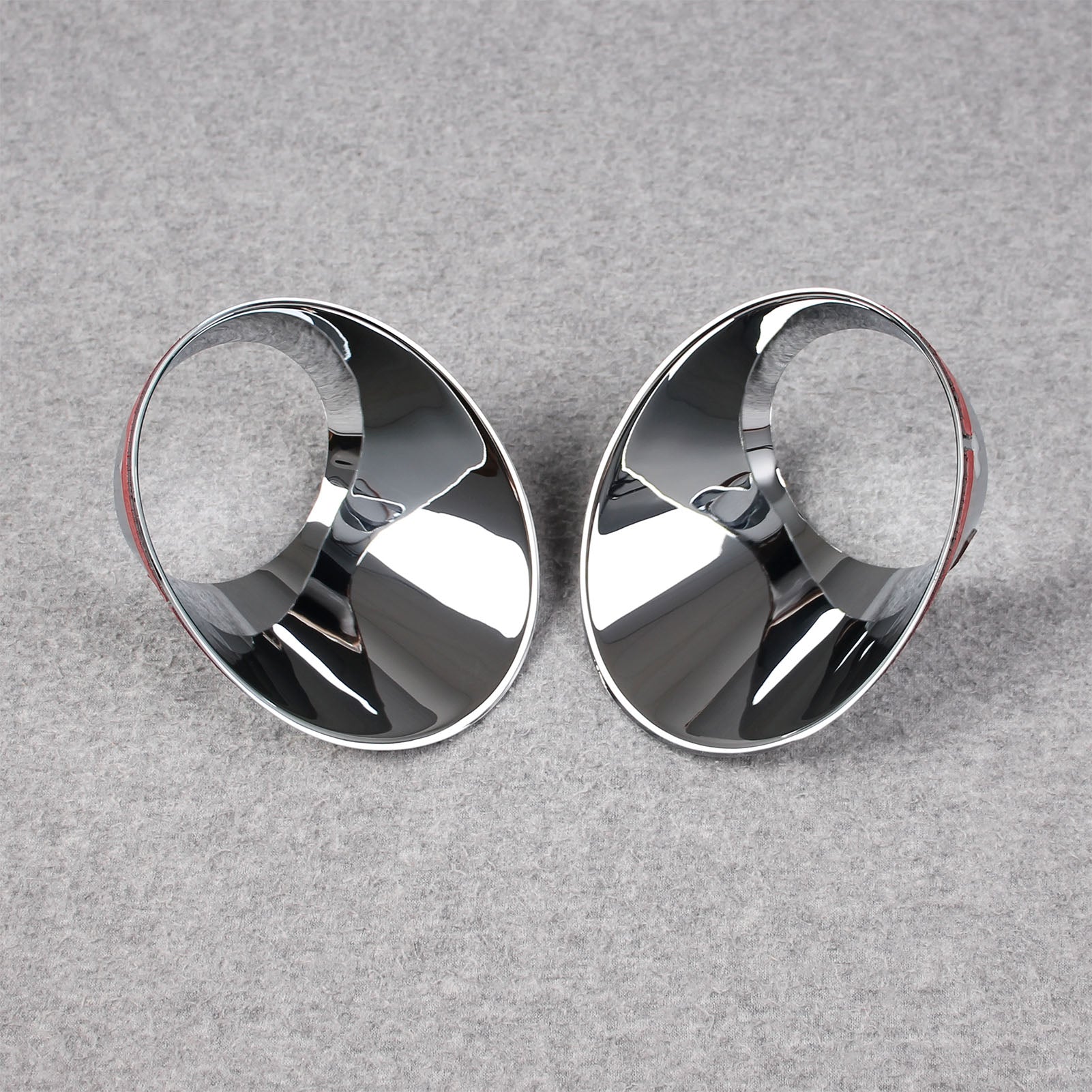 Beautost Fit for Subaru Crosstrek 2024 2025 Front Fog Light Lamp Cover Trim ABS Chrome