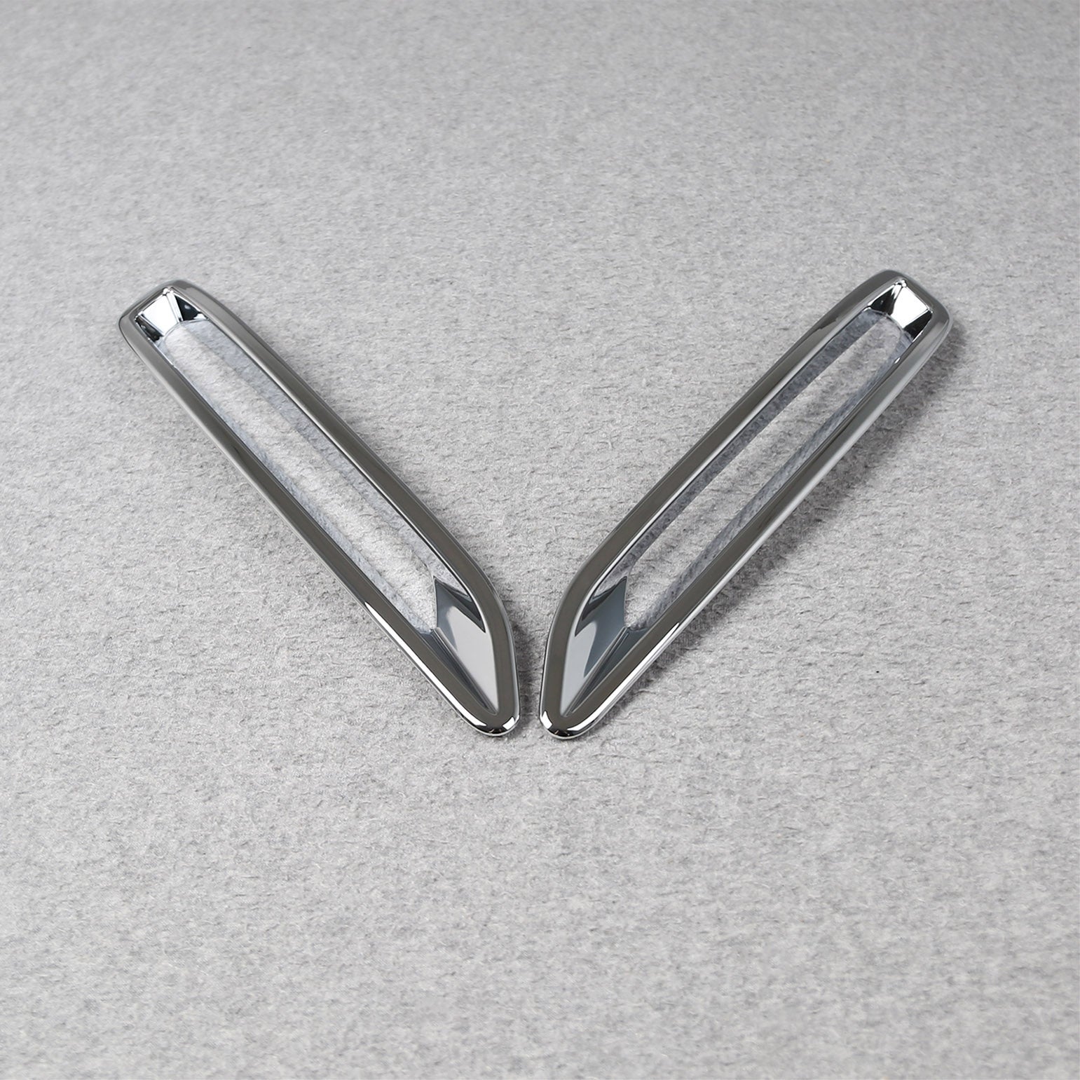 Fit for Toyota Crown Signia 2025 2026 Rear Fog Light Cover Trims Chrome