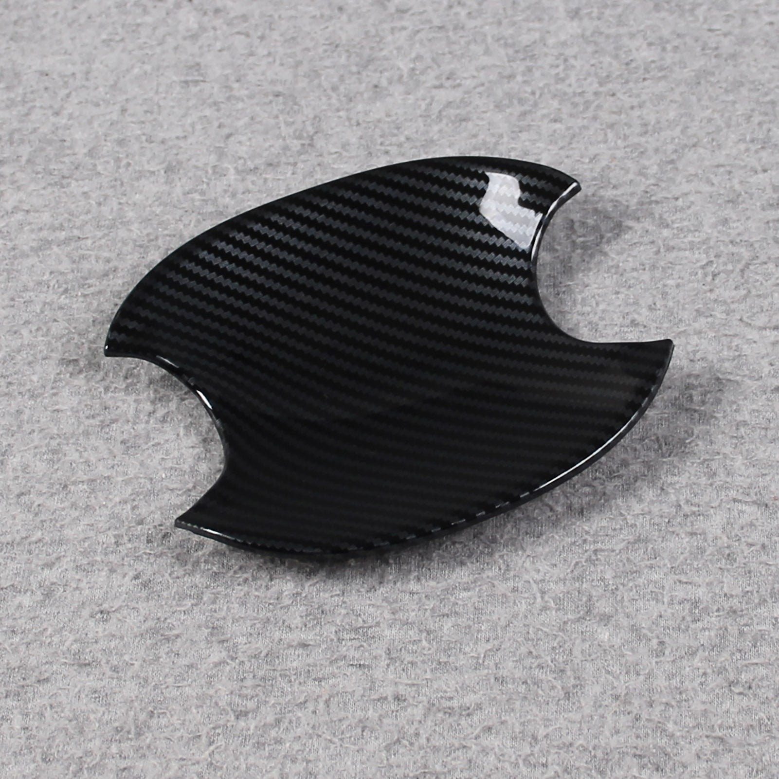 Toyota Tundra 2022 2023 Exterior Door Handle Bowl Cover Trims Carbon Fiber Pattern (Door Bowl Cover)