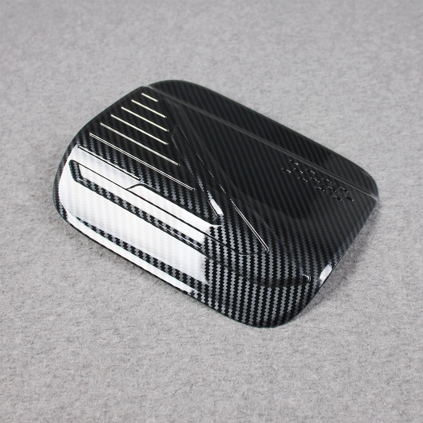 Fit for Toyota New Camry 2024 2025 2026 Fuel Gas Tank Cap Cover Trim Carbon Fiber Pattern