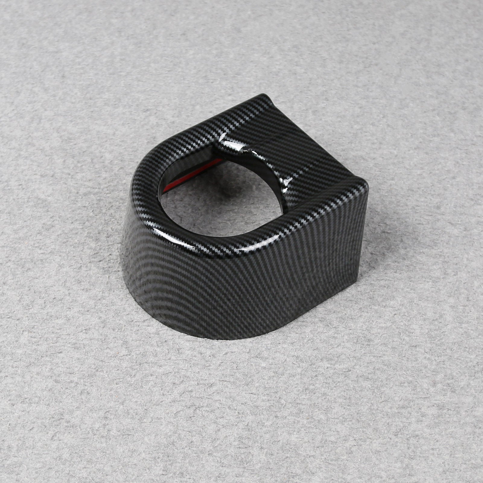 Fit for 2025 2026 New Mini Cooper/Mini Cooper S Interior Rear Seat Cup Holder Cover Trim Carbon Fiber Pattern