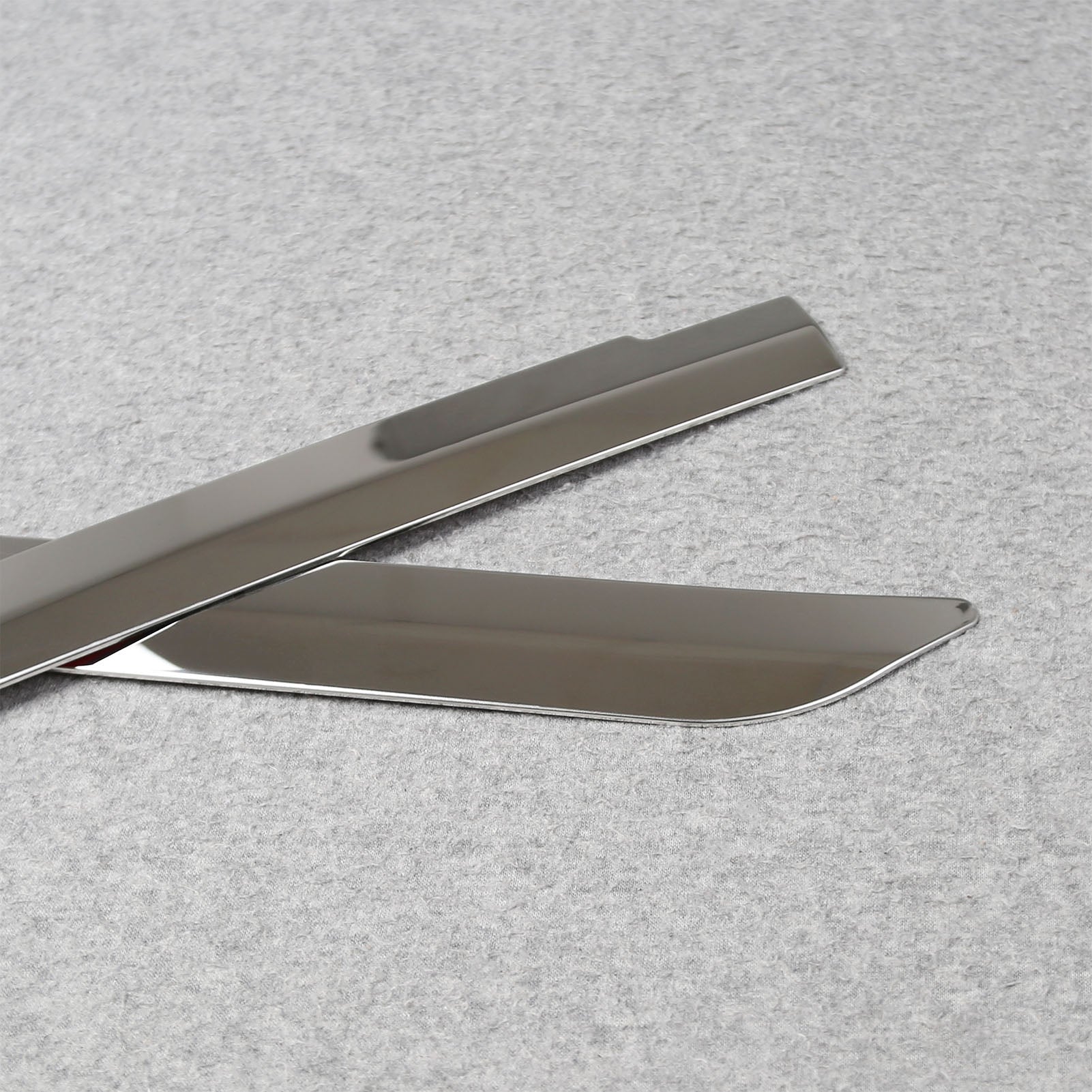 Fit for Subaru New Forester 2025 2026 Front+Rear Bumper Corner Protection Cover Trims Stainless Steel