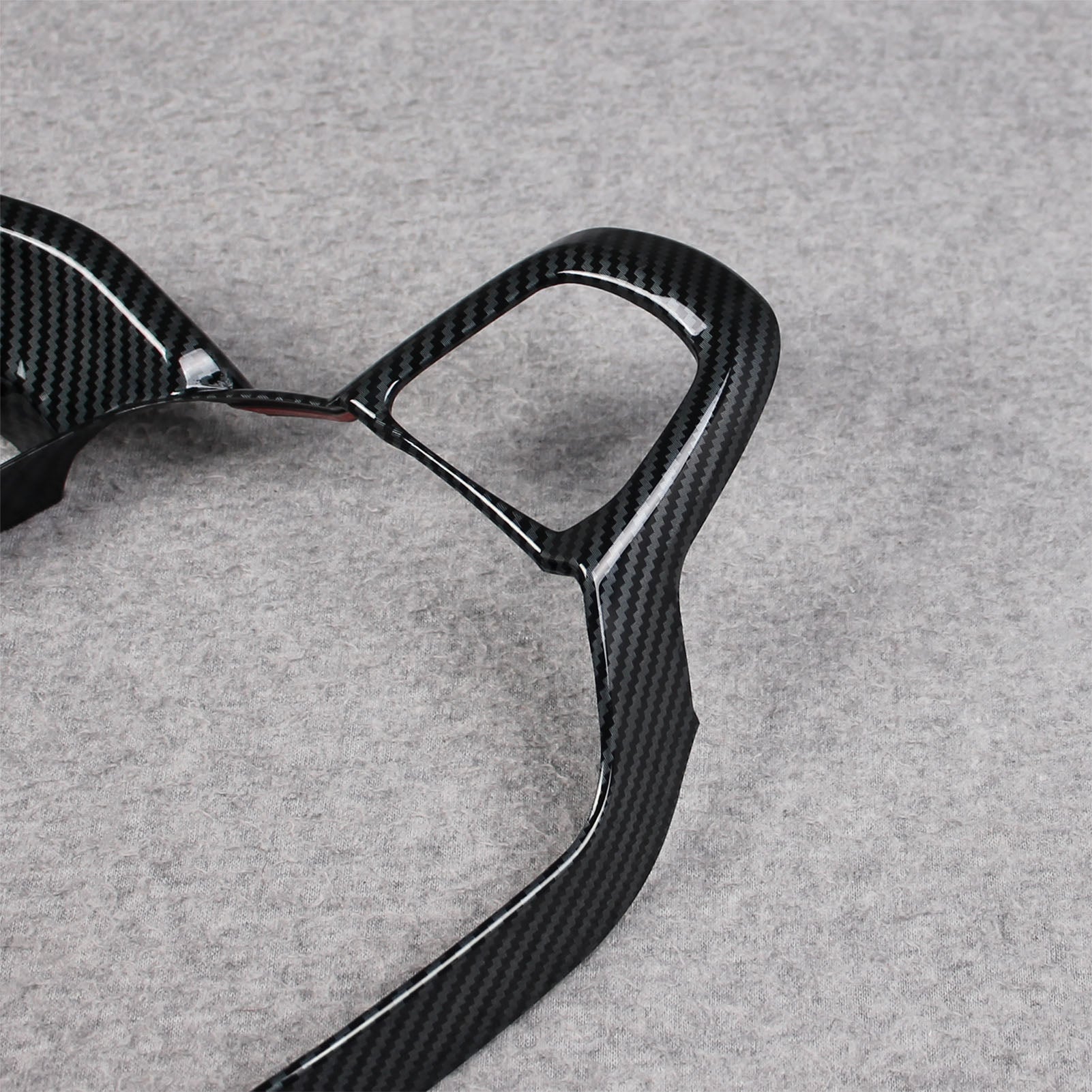 Fit for Ford Ranger 2024 Wheel Steering Trim Panel Cover Trims ABS Carbon Fiber