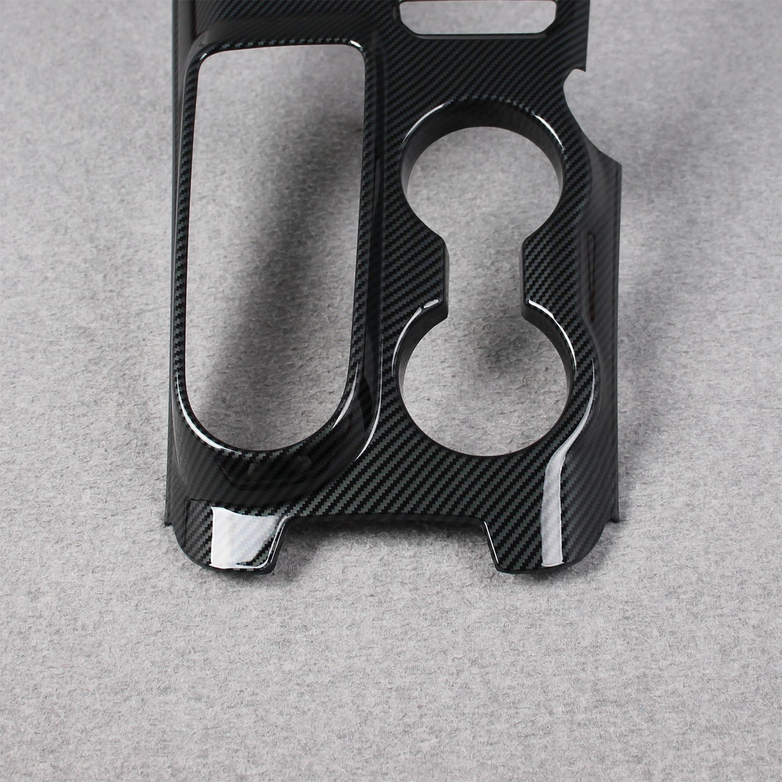 Fit for Ford Bronco 2023 2024 2025 Front Center Console Dashboard Panel Trim Carbon Fiber Pattern