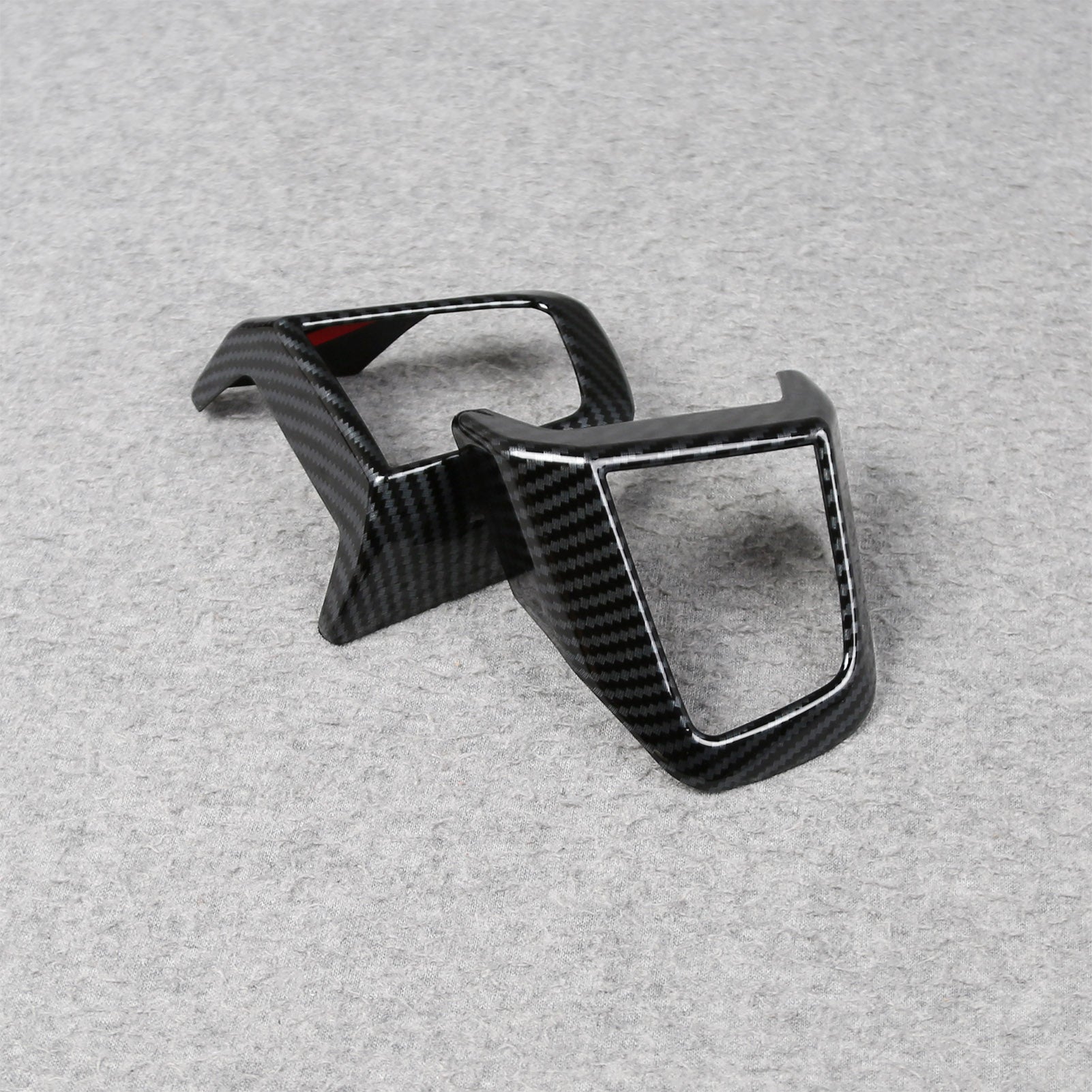 Fit for 2025 2026 New MINI Cooper/MINI Cooper S Wheel Steering Trim Panel Cover Trims ABS Carbon Fiber Pattern