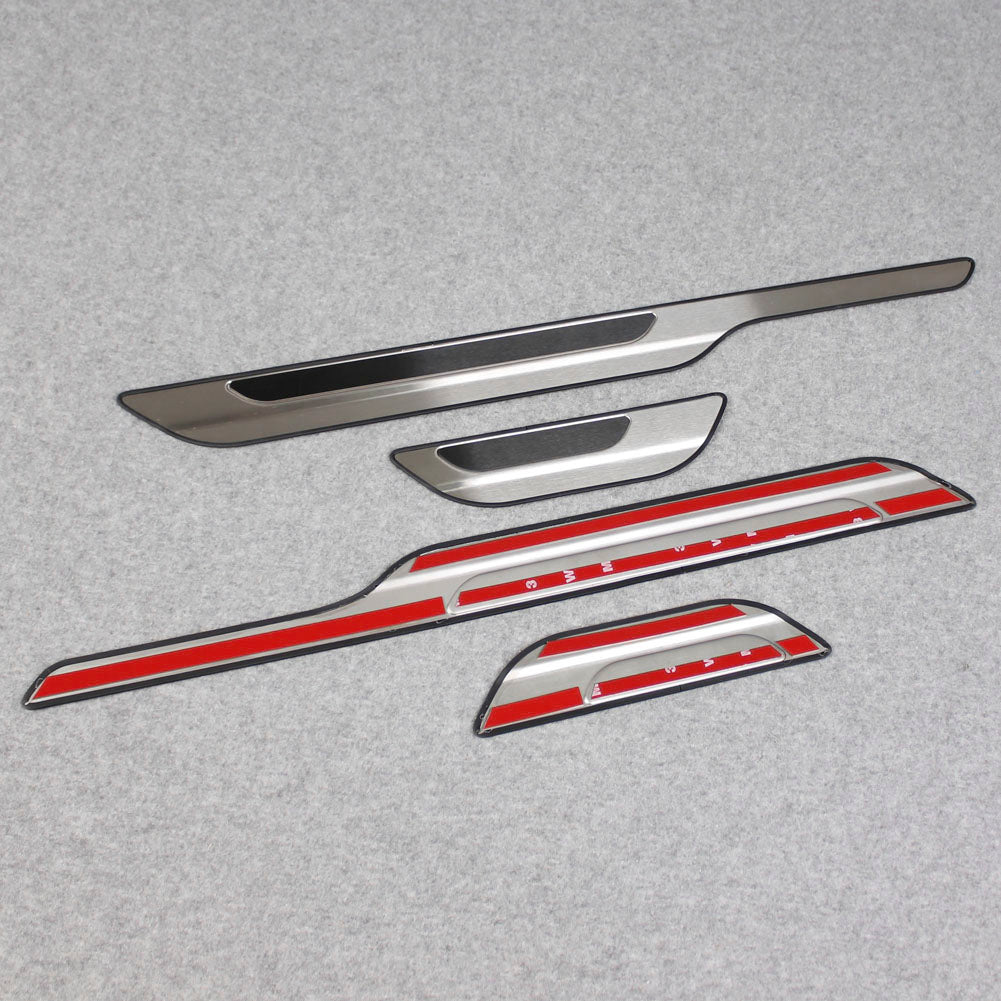 Toyota Corolla 2024 2023 2022 2021 2020 2019 Door Sill Scuff Plate Guard Cover Trims Stainless Steel