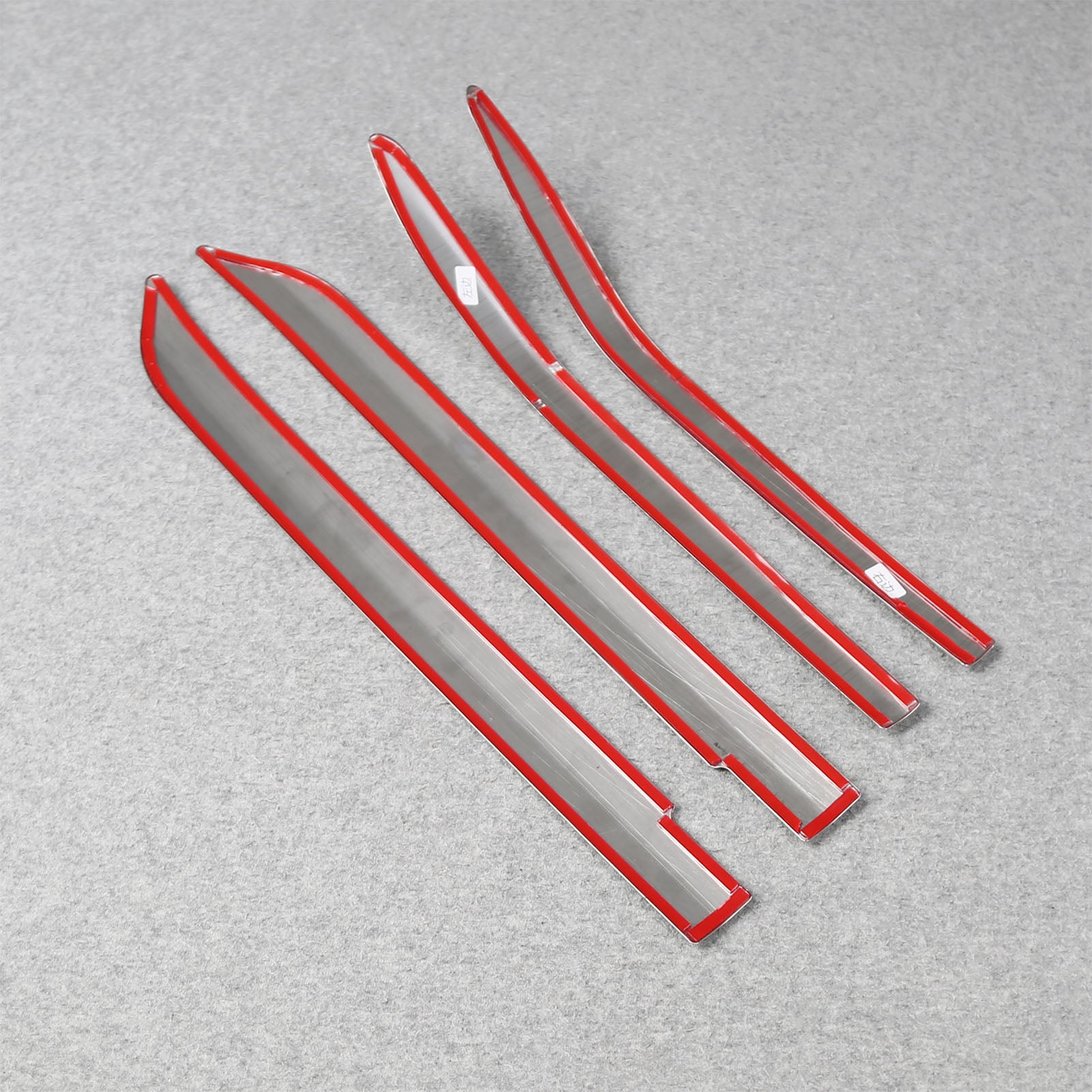 Fit for Subaru New Forester 2025 2026 Front+Rear Bumper Corner Protection Cover Trims Stainless Steel