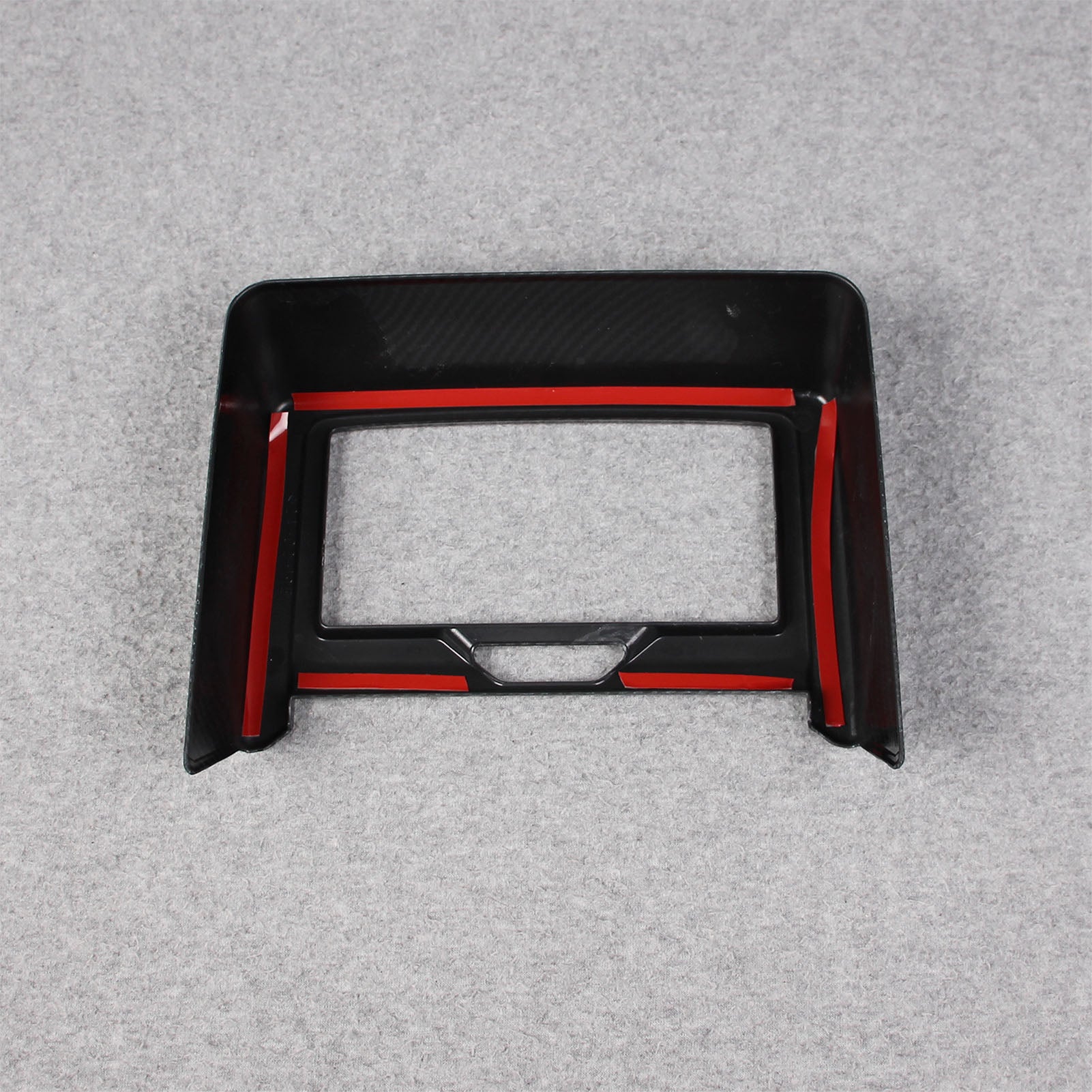 Fit for BMW 5 Series Sedan (G60) 530i 540i 2024 2025 Interior Rear Seat Cup Holder Cover Trim Carbon Fiber Pattern