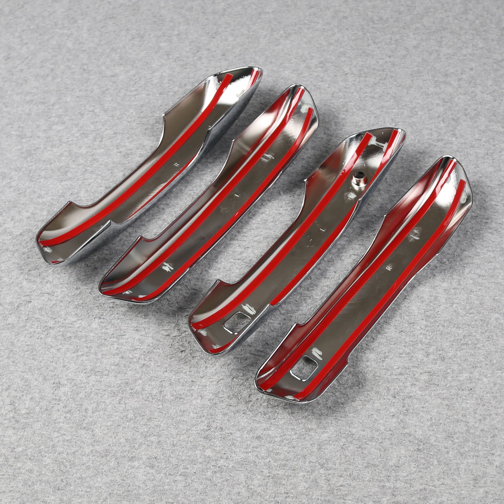 Fit for Jeep New Grand Cherokee 2024 2025 with Smart Keyhole Door Handle Cover Trims