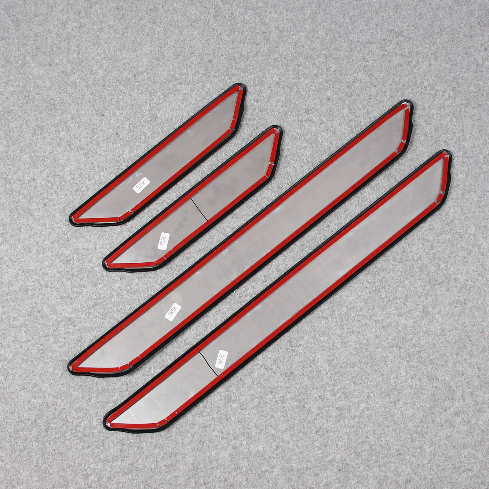 Fit for Toyota Corolla Cross 2022 2023 2024 Door Sill Scuff Plate Guard Cover Trim Sport Style Stainless Steel