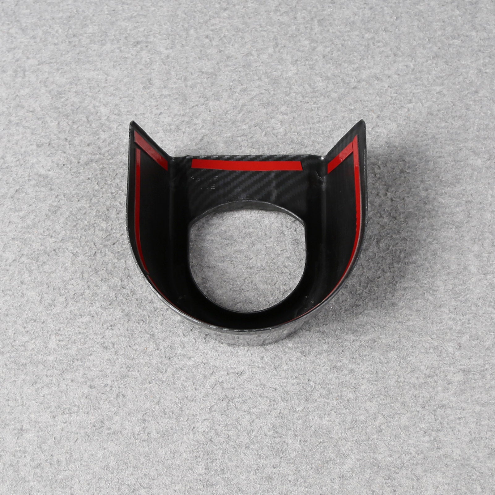 Fit for 2025 2026 New Mini Cooper/Mini Cooper S Interior Rear Seat Cup Holder Cover Trim Carbon Fiber Pattern
