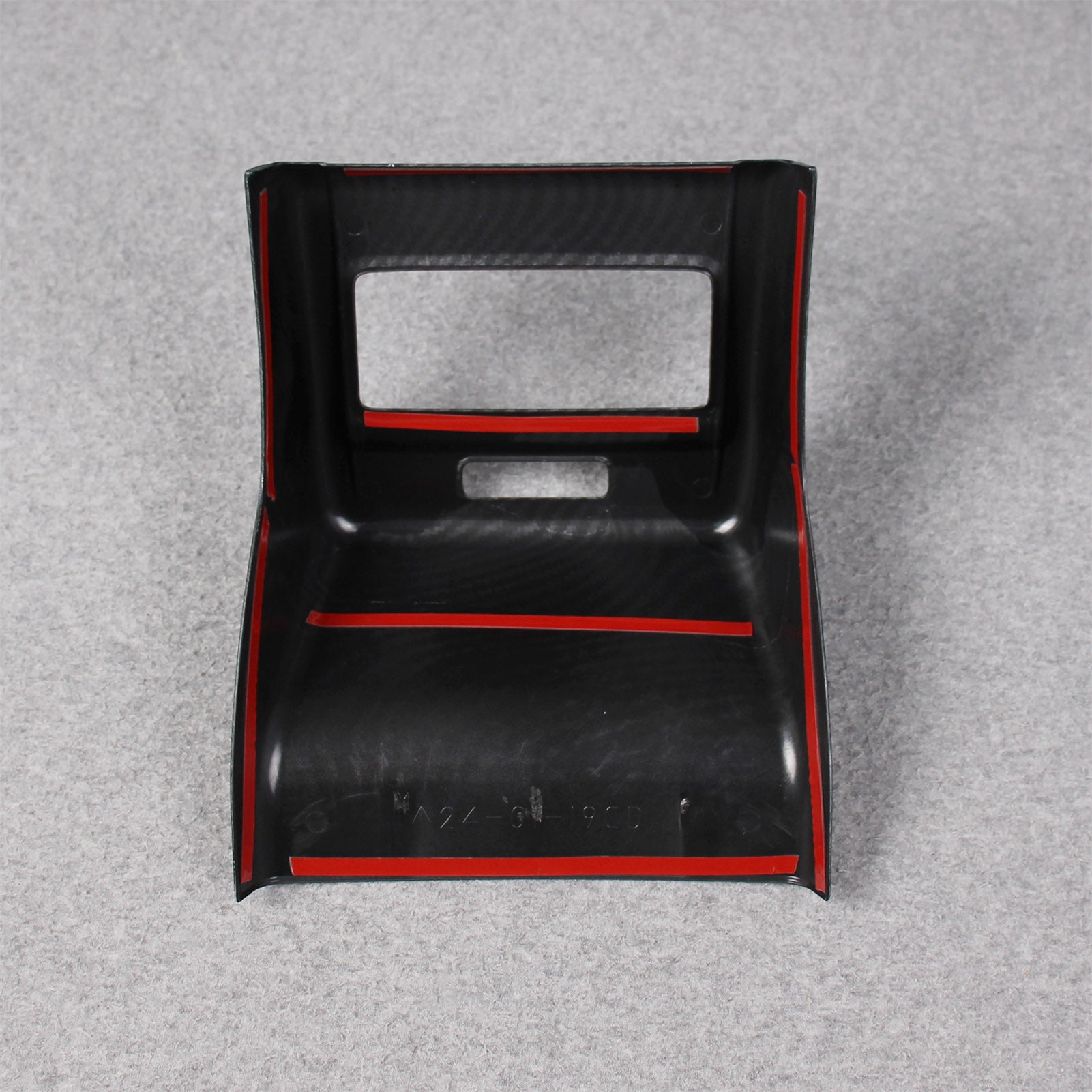 Fit for Toyota New Camry 2024 2025 2026 Interior Rear Seat Air Condition Vent Outlet Cover Trims Carbon Fiber Pattern