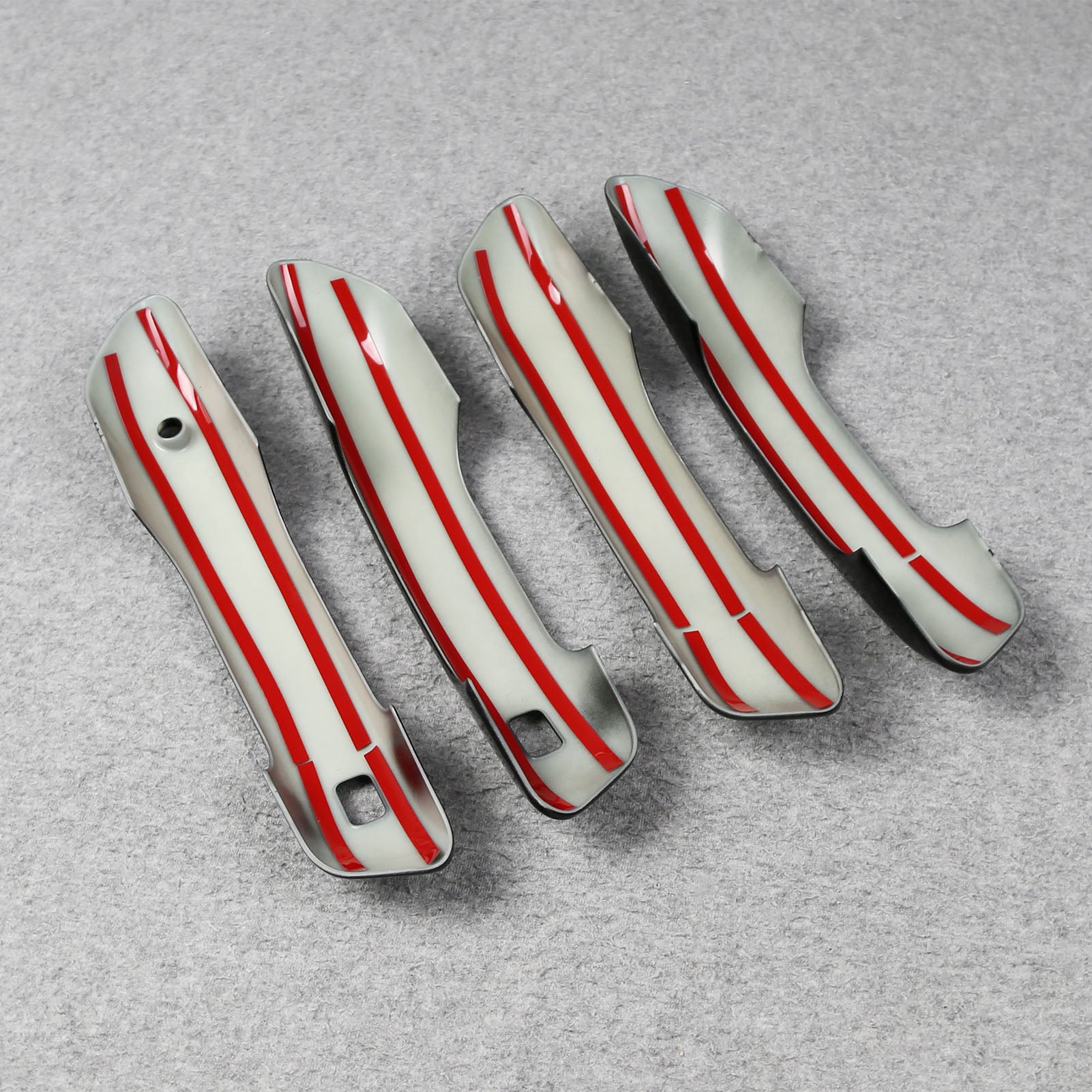 Fit for Jeep New Grand Cherokee 2024 2025 with Smart Keyhole Door Handle Cover Trims