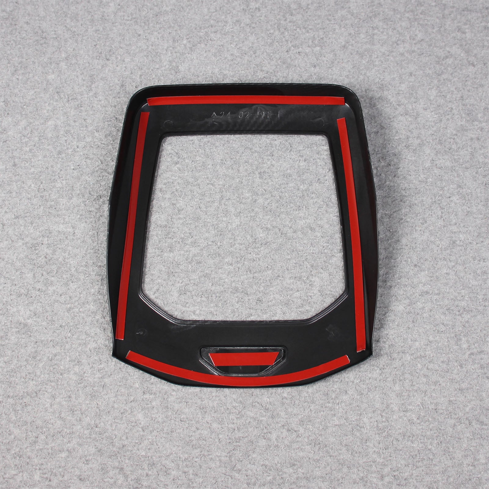 Fit for BMW 5 Series Sedan (G60) 530i 540i 2024 2025 Front Center Console Dashboard Panel Trim Carbon Fiber Pattern