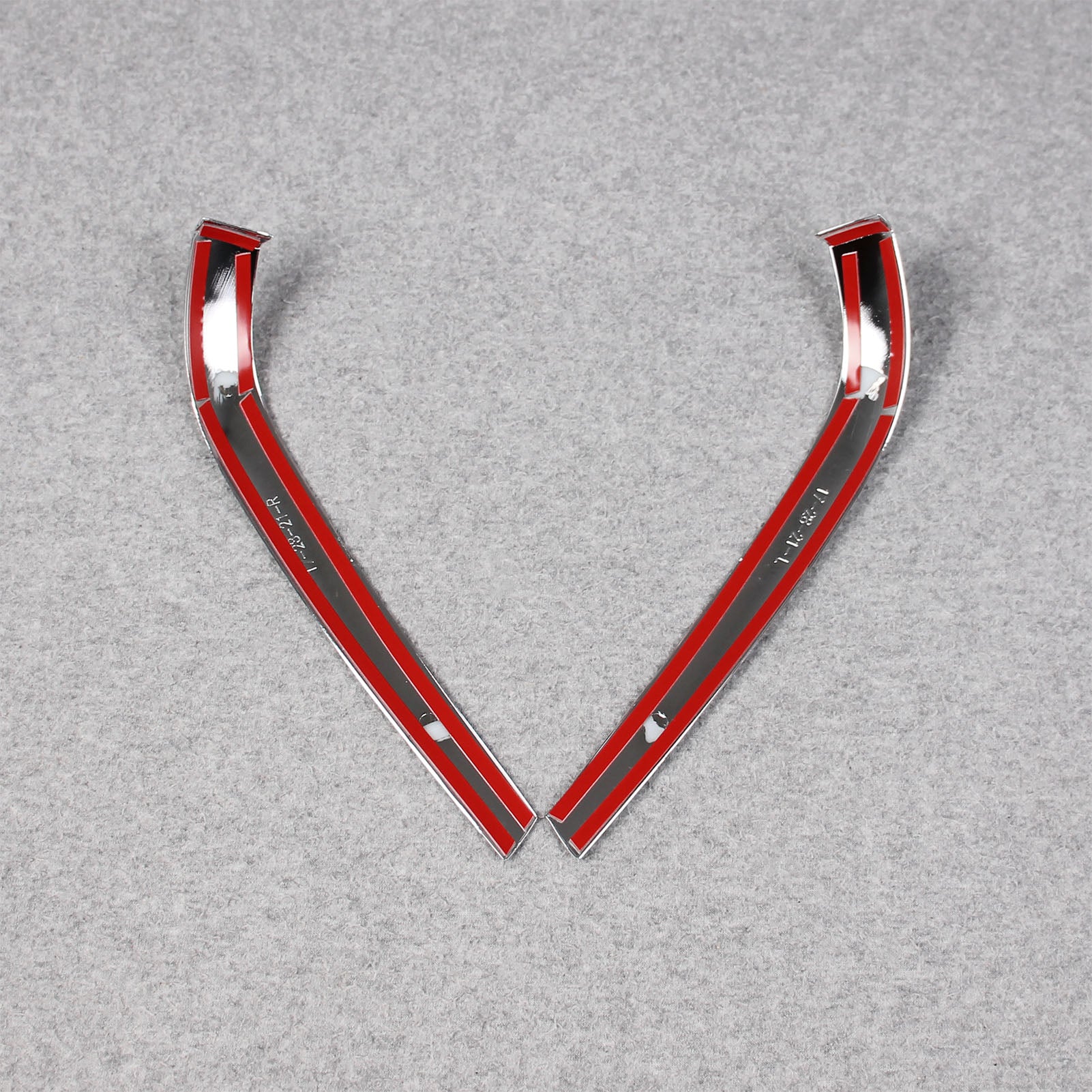 Fit for Toyota New Camry 2024 2025 2026 Rear View Mirror Side Molding Cover Trims Chrome (Style B)