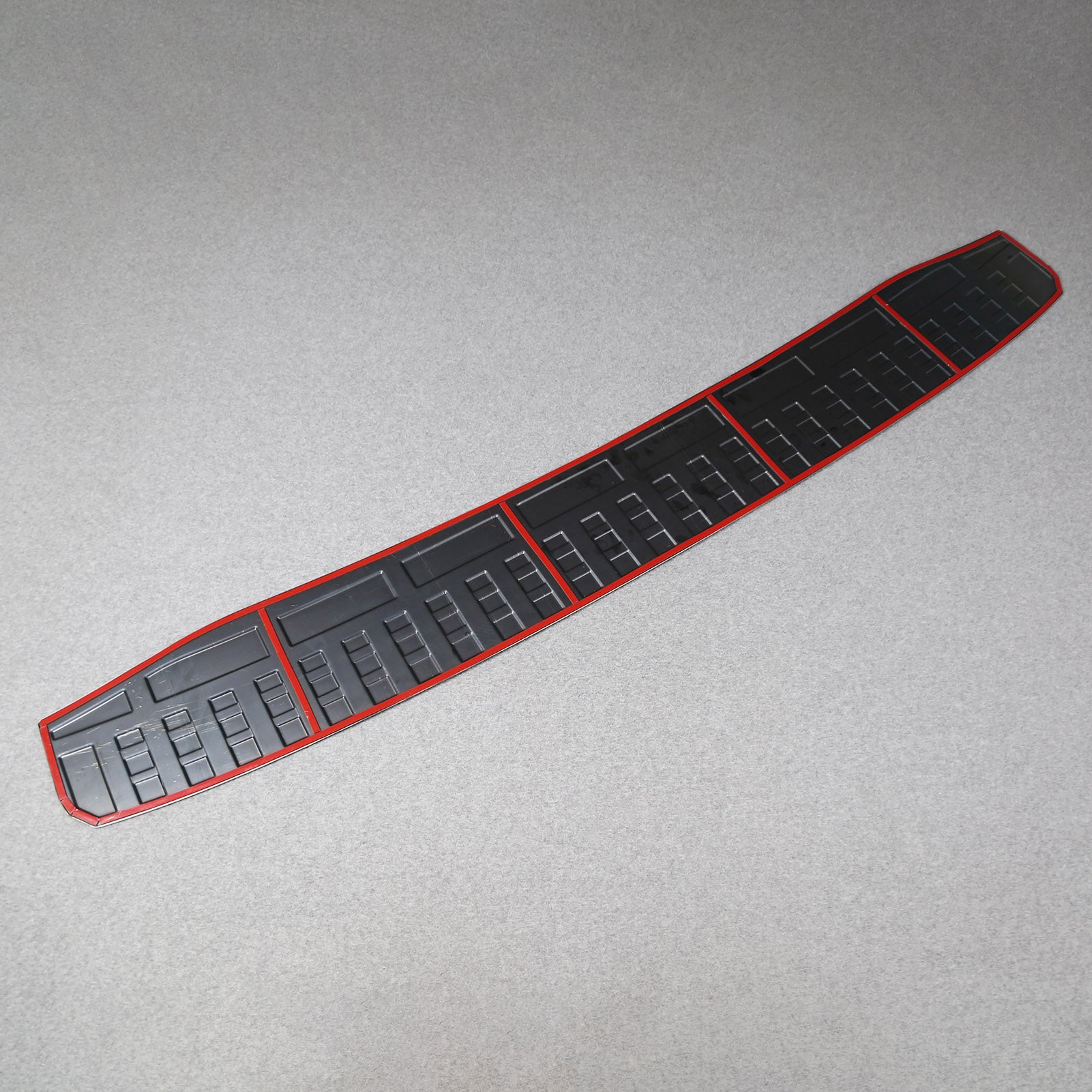 Fit for Toyota 4Runner 2025 2026 Rear Outside Bumper Sill Plate Guard Cover Trim Stainless Steel