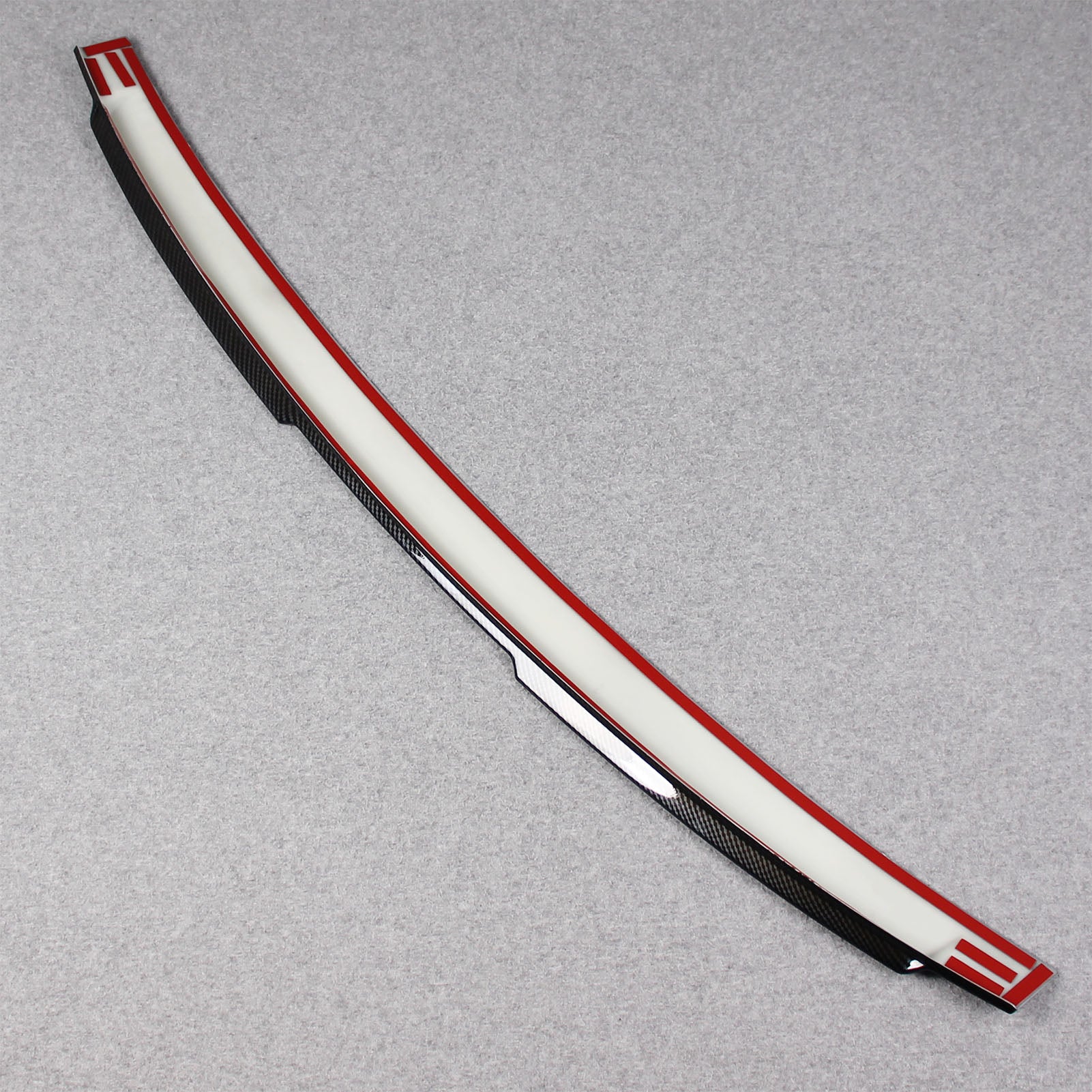 Fit for Toyota New Prius 2023 2024 2025 2026 Rear Trunk Wing Spoiler Cover Trim