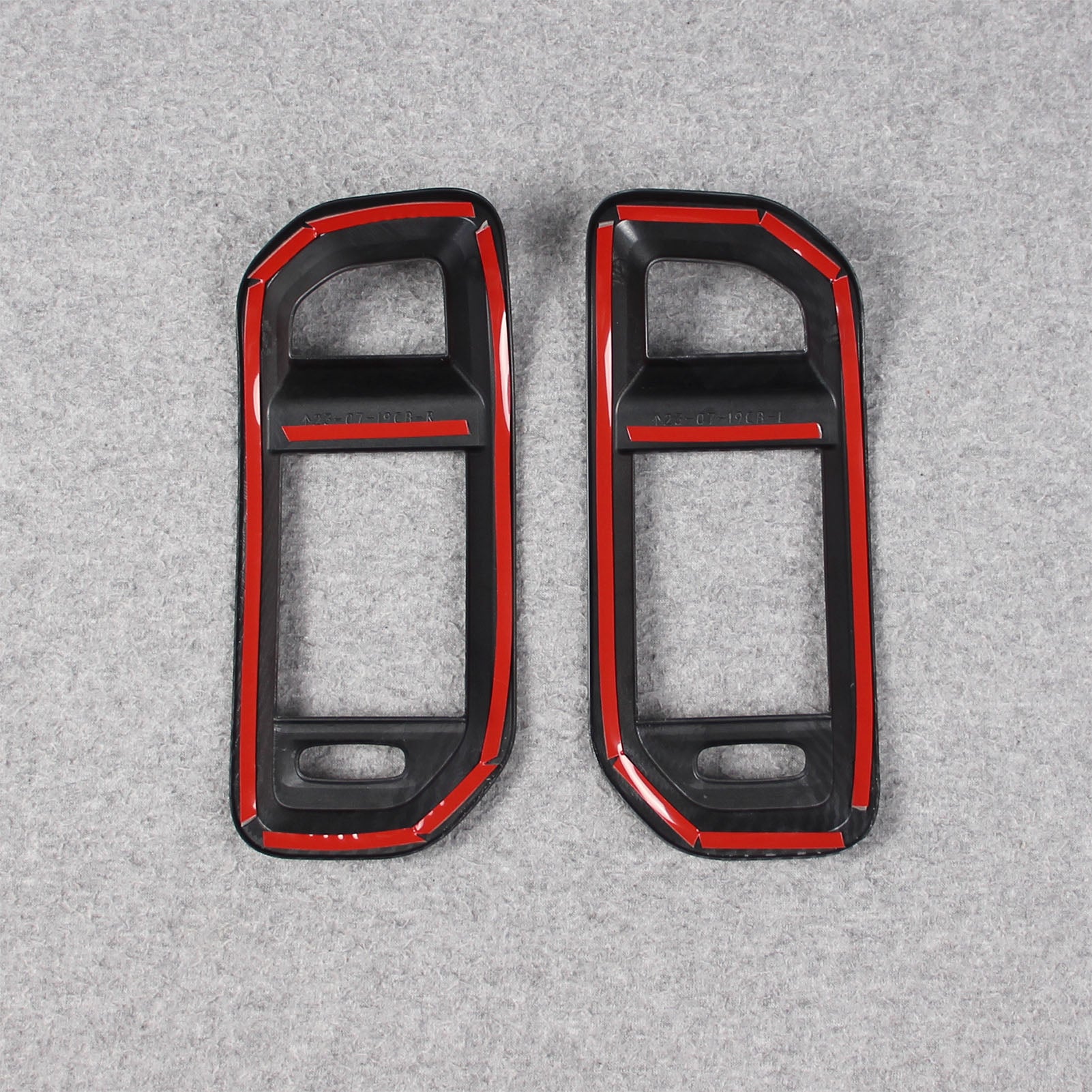 Fit for Dodge 2023 New Ram 1500 Interior Front Side Air Condition Vent Outlet Cover Trims