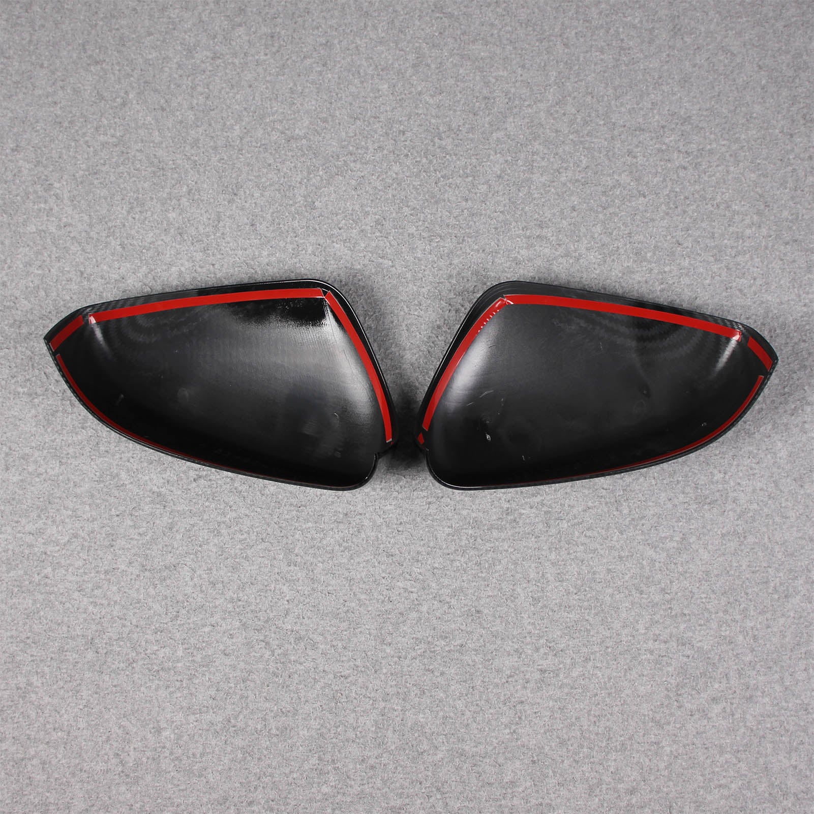 Fit for Subaru Crosstrek 2024 Rear View Mirror Guard Cover Trims Carbon Fiber Pattern