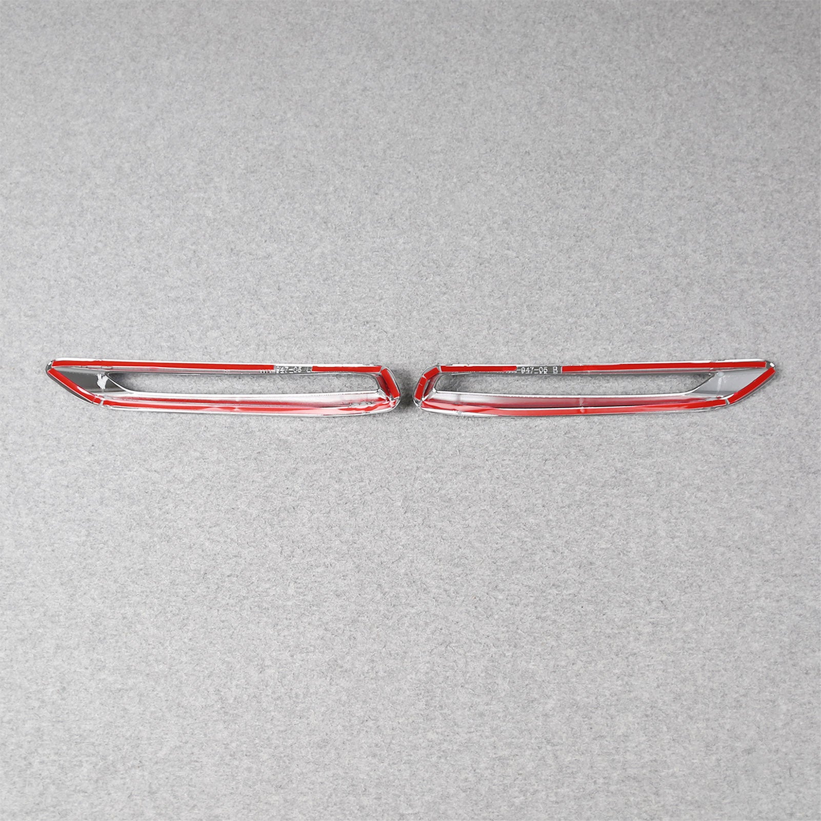 Fit for Toyota Crown Signia 2025 2026 Rear Fog Light Cover Trims Chrome