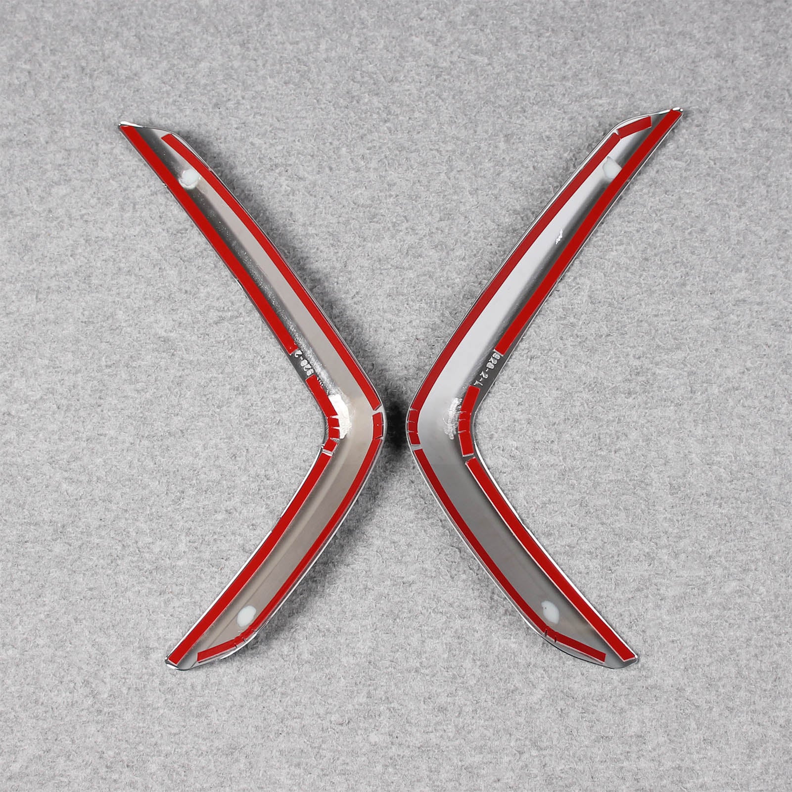 Fit for Subaru Crosstrek 2024 Chrome Front Fog Light Cover Bezel Trims