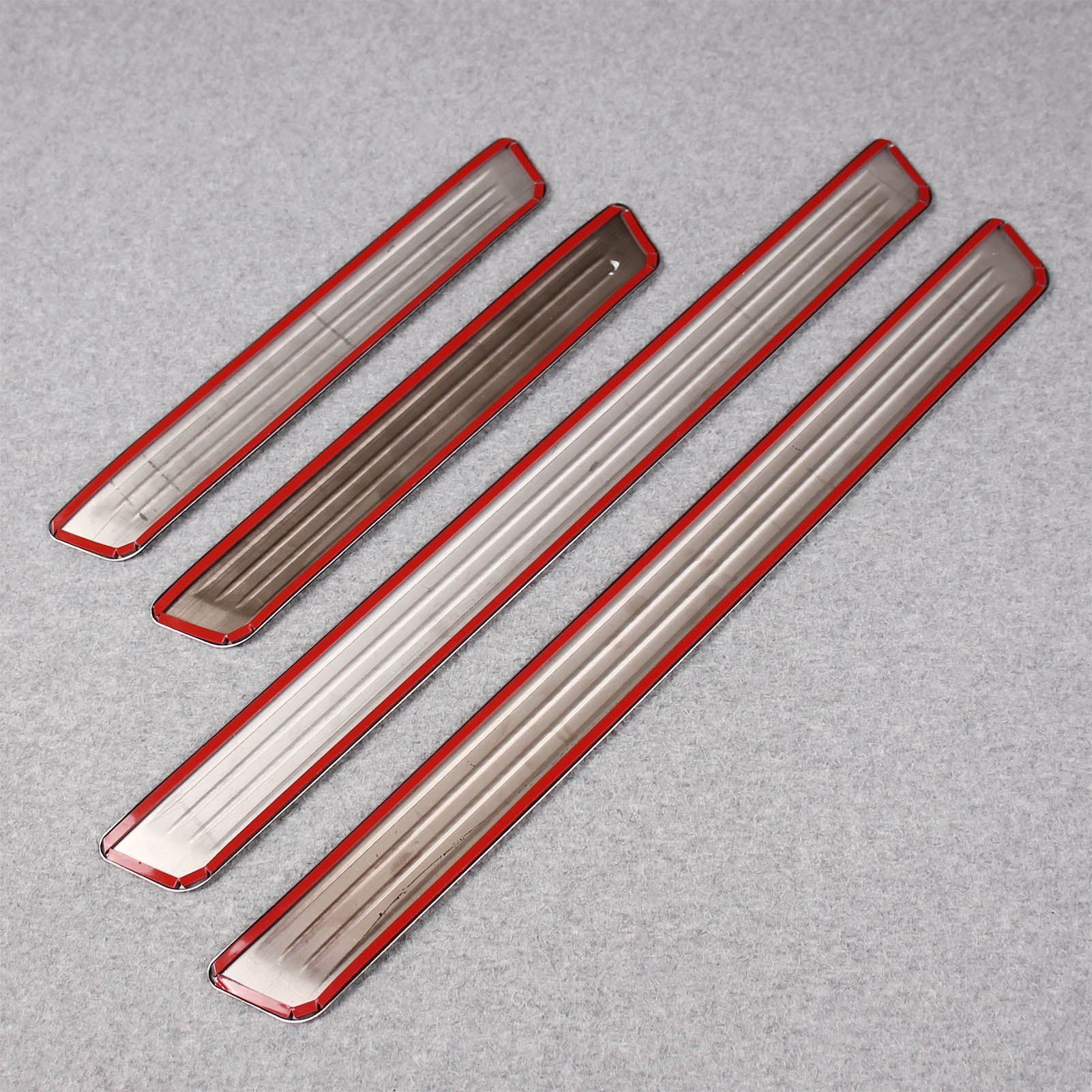 Fit for Toyota New Prius 2023 2024 2025 2026 Outside Door Sill Scuff Plate Guard Cover Trim Sport Style Stainless Steel