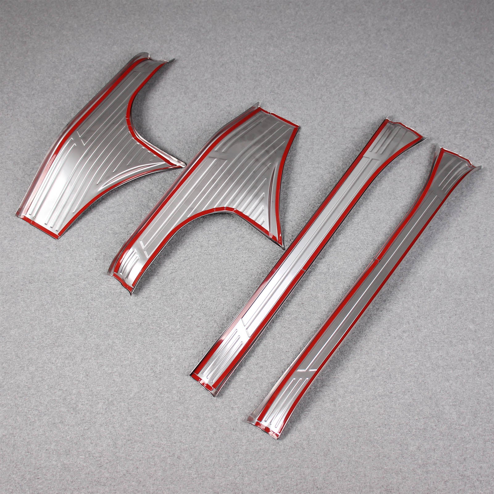 Fit for Subaru New Crosstrek 2024 Inside Door Sill Scuff Plate Guard Cover Trim Stainless Steel