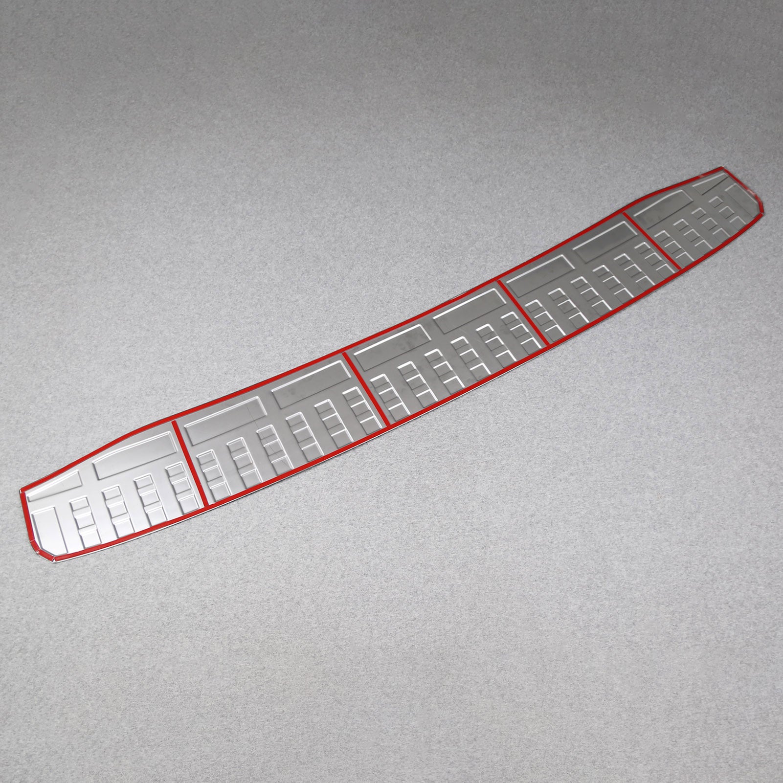 Fit for Toyota 4Runner 2025 2026 Rear Outside Bumper Sill Plate Guard Cover Trim Stainless Steel