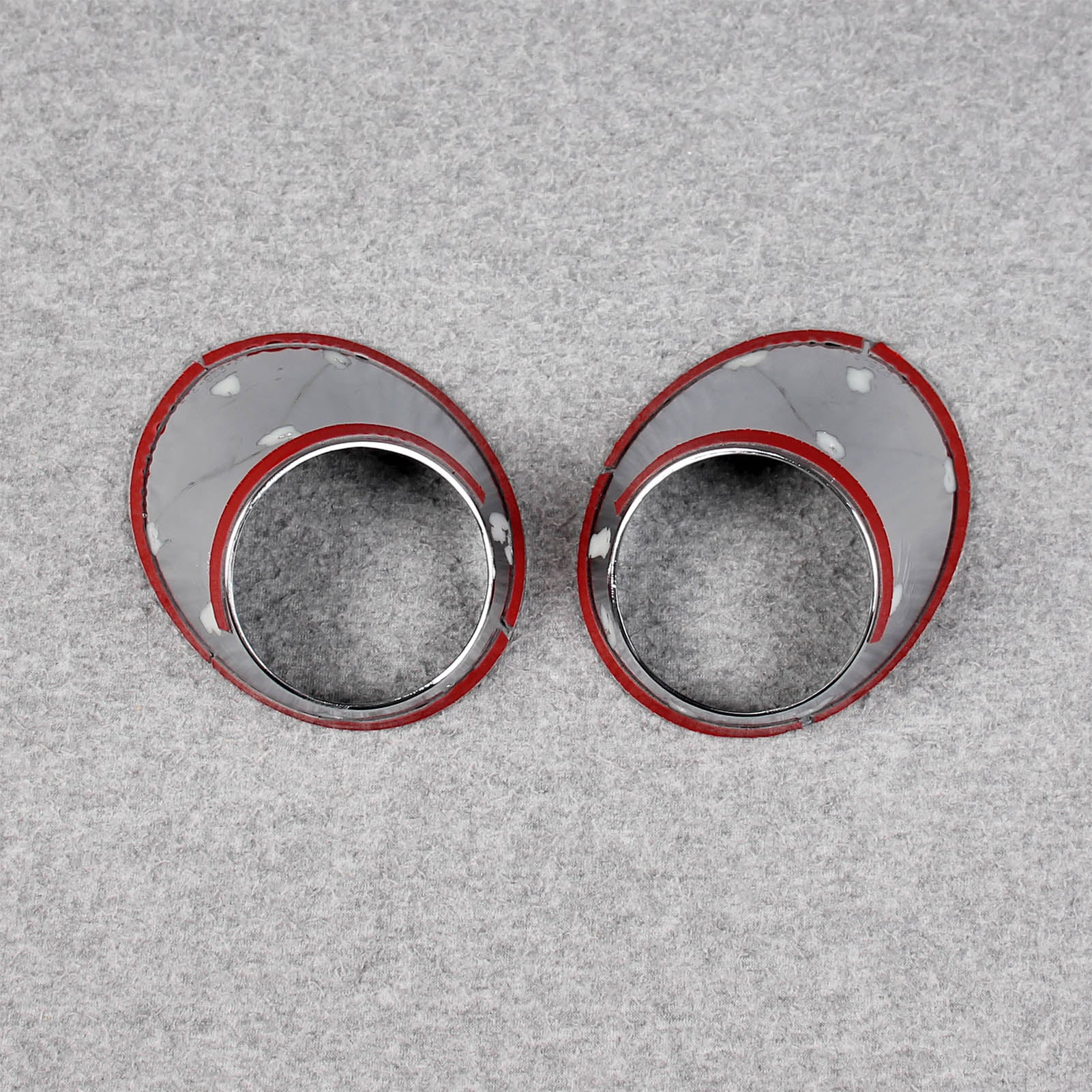 Beautost Fit for Subaru Crosstrek 2024 2025 Front Fog Light Lamp Cover Trim ABS Chrome