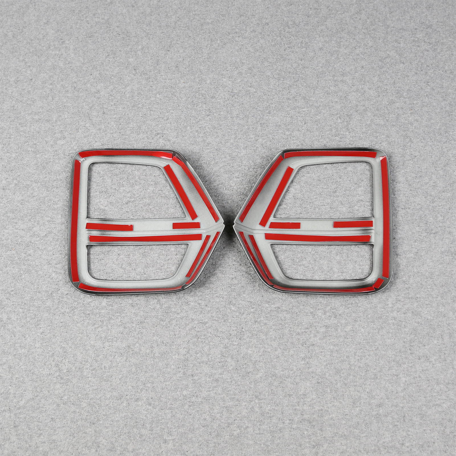 Fit For Chevrolet Chevy New Colorado Trail Boss/LT/WT 2024 2025 Front Fog Light Mesh Panel Cover Trims