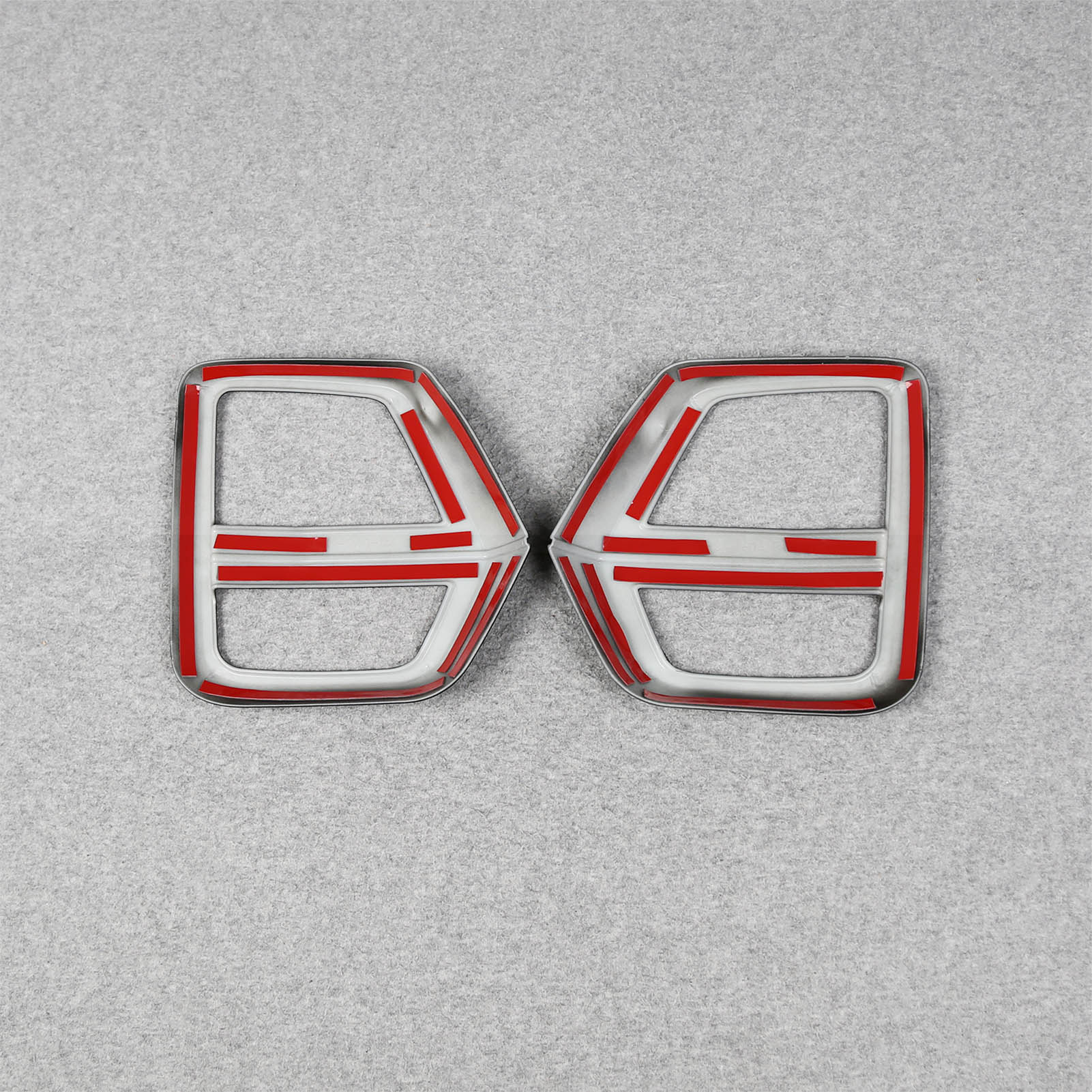 Fit For Chevrolet Chevy New Colorado Trail Boss/LT/WT 2024 2025 Front Fog Light Mesh Panel Cover Trims