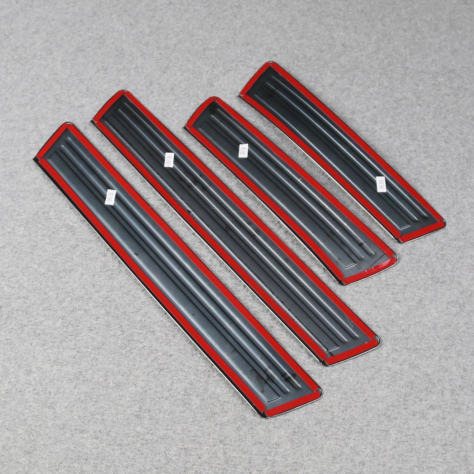 Fit for Jeep New Grand Cherokee 2024 2025 Outside Door Sill Scuff Plate Guard Cover Trims Stainless Steel