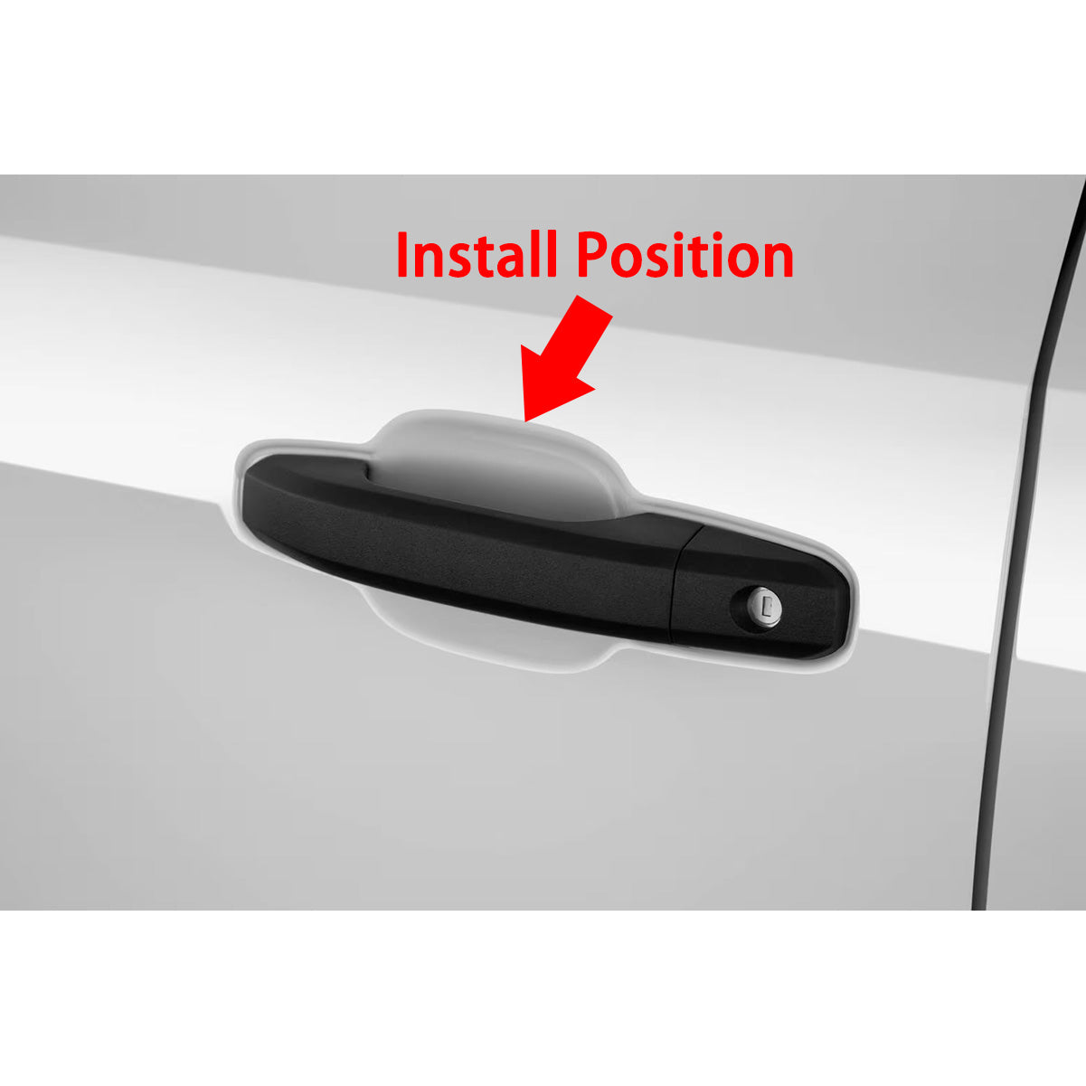 Fit For Chevrolet Silverado 2019 2020 2021 2022 2023 2024 2025 /Colorado 2024 2025 Door Bowl Handle Cover Trims