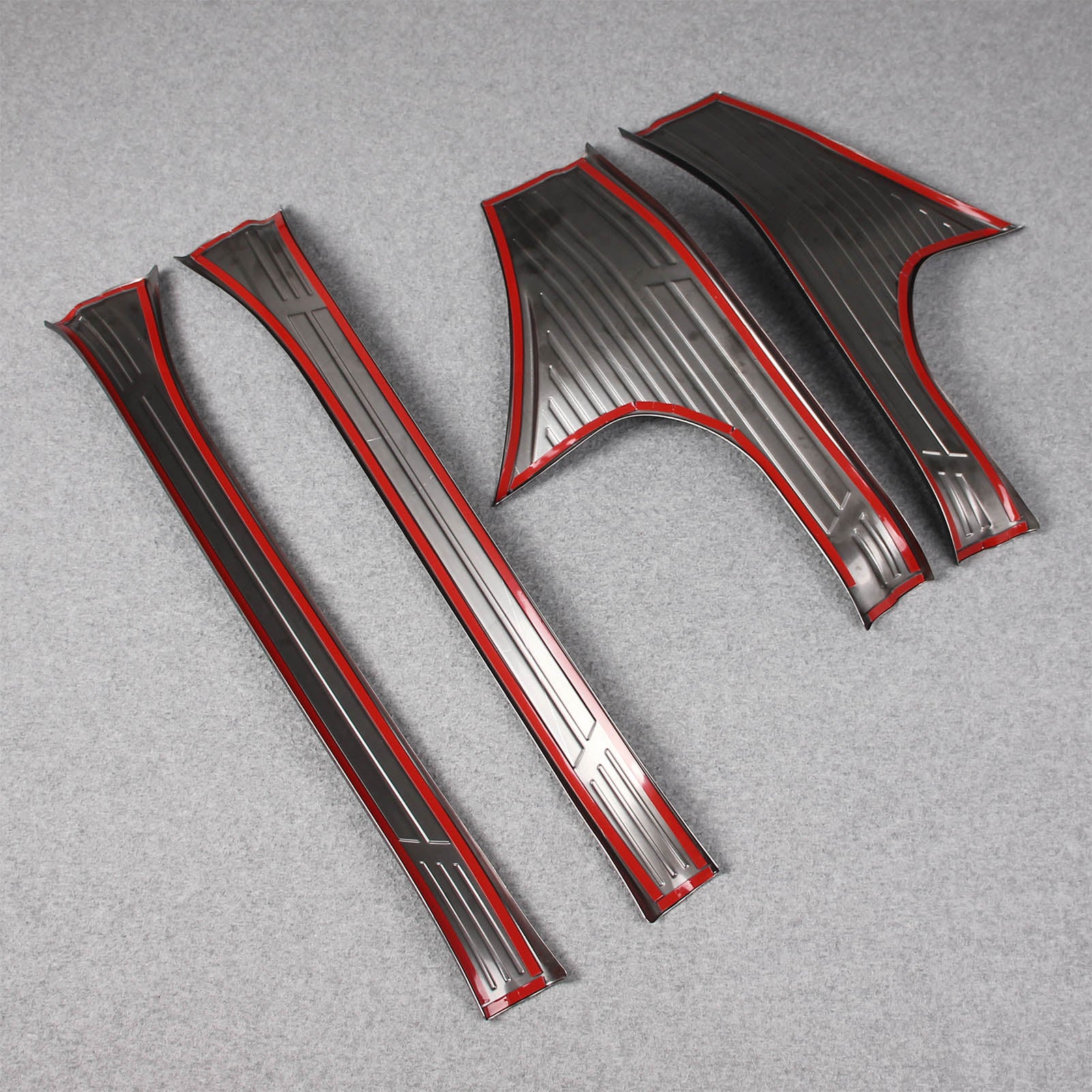 Fit for Subaru New Crosstrek 2024 Inside Door Sill Scuff Plate Guard Cover Trim Stainless Steel