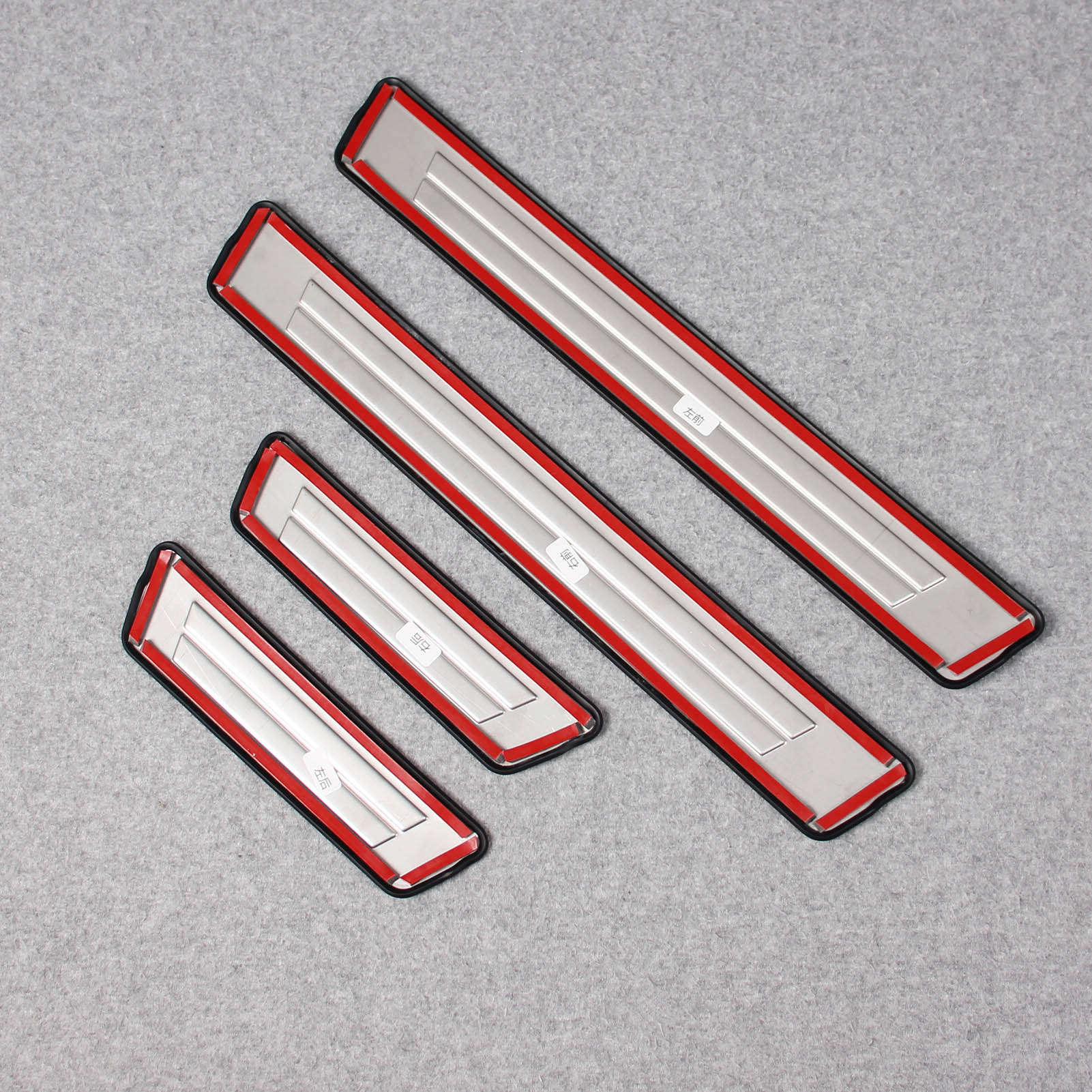 Fit for Nissan Kicks 2024 2023 2022 2021 Door Sill Scuff Plate Guard Cover Trim Sport Style